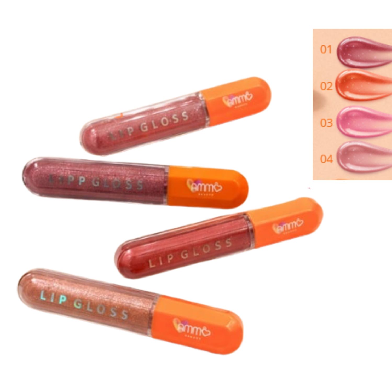 Lip Gloss Labial Cor 03 - Ammô Beauty