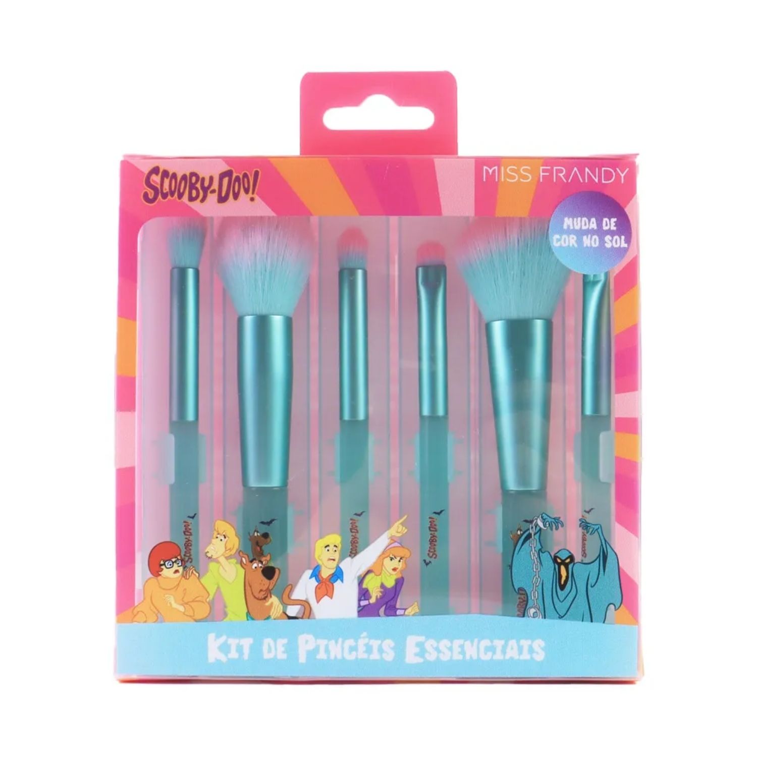 Miss Frandy Scooby Doo Kit 6 Pinceis