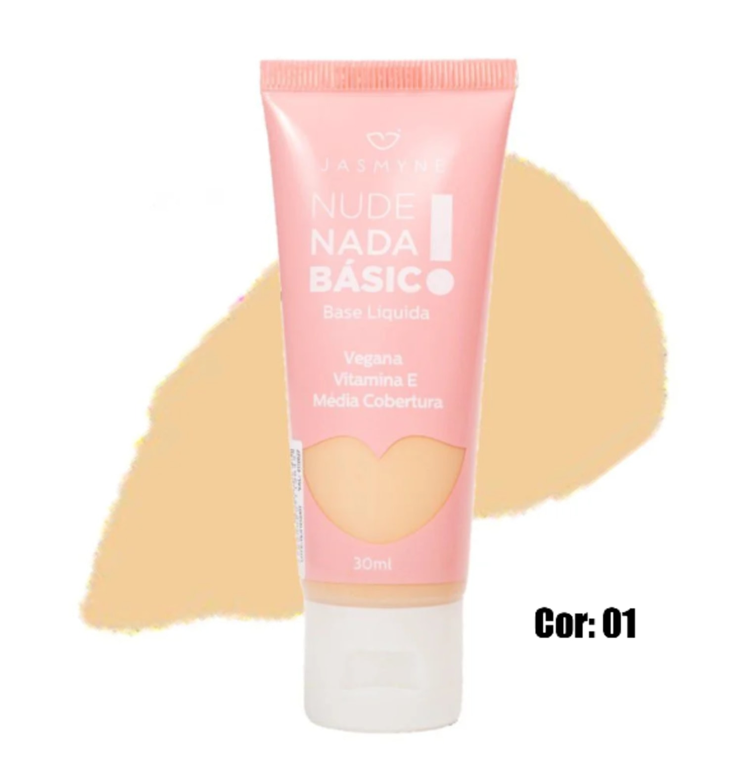 Base Líquida Matte Nude Nada Básic 01 - Jasmyne