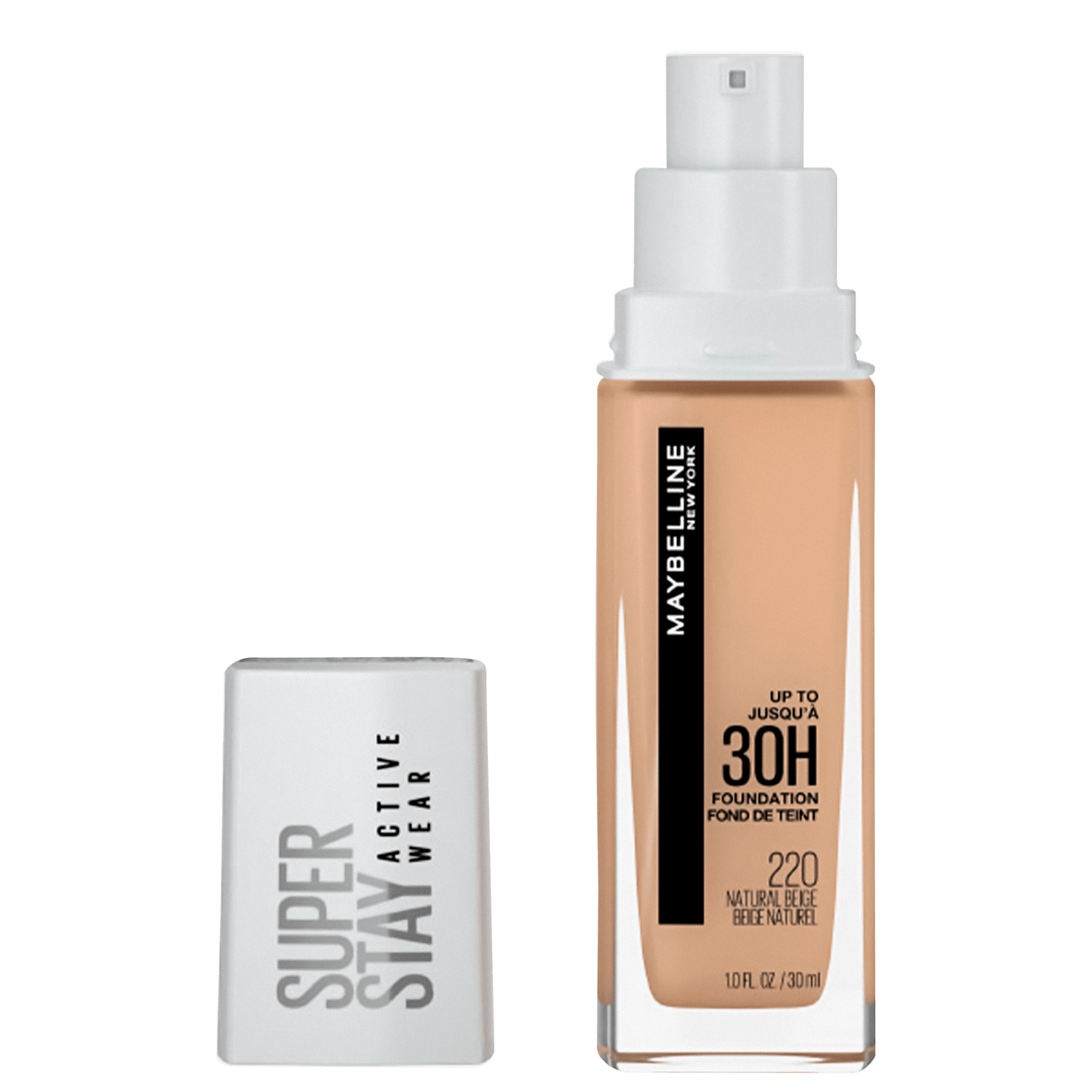 Maybelline Superstay Active Wear 30H 220 Natural Beige - Base Líquida 30ml
