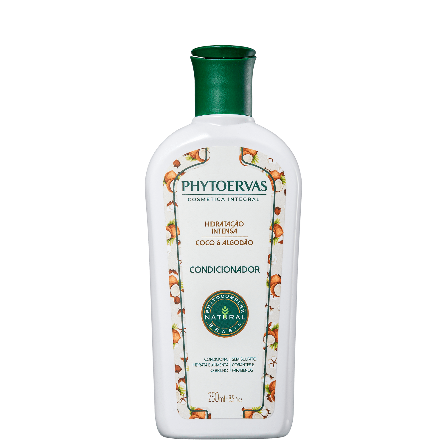 Phytoervas Hidratação Intensa Coco e Algodão - Condicionador 250ml