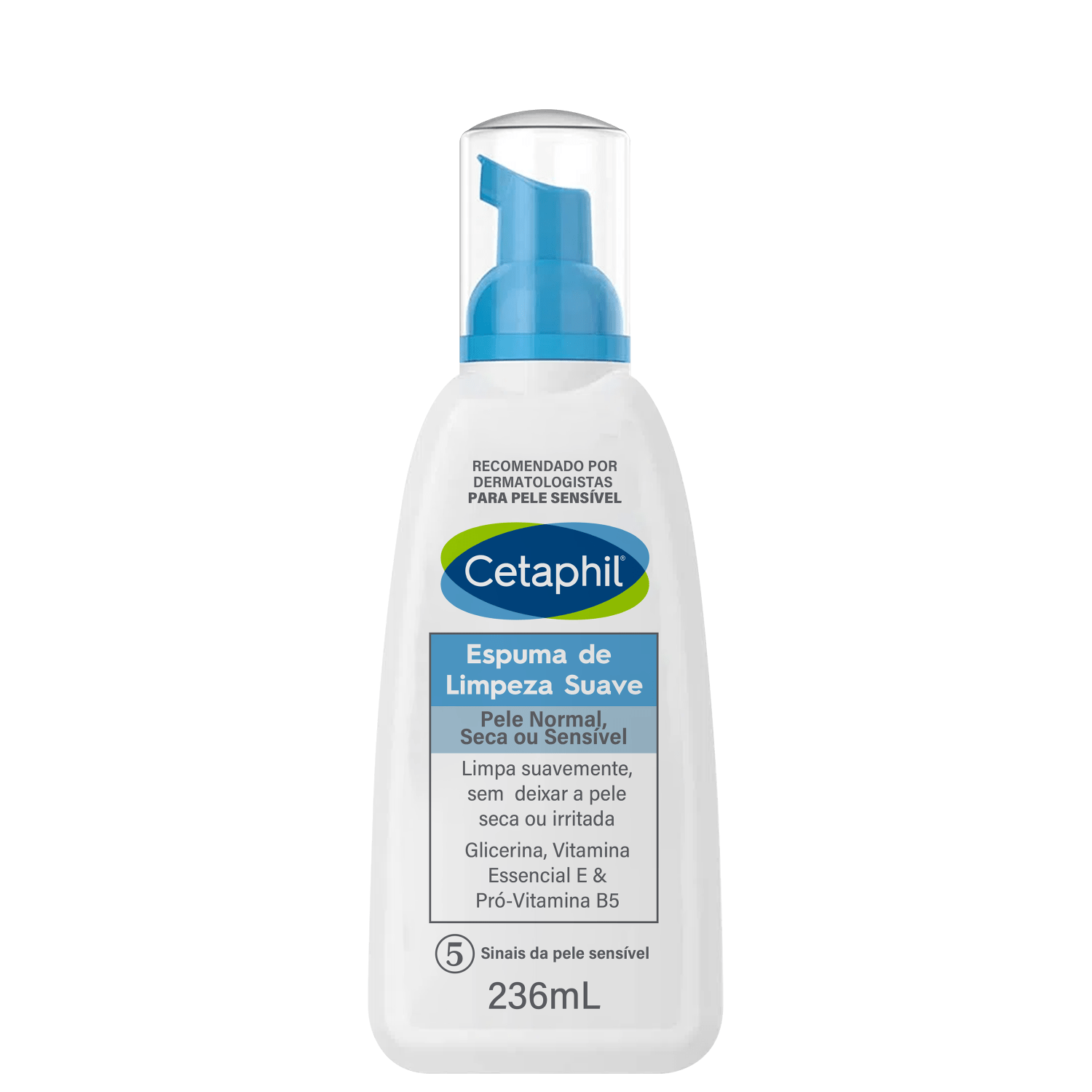 Cetaphil Suave - Espuma de Limpeza Facial 236ml