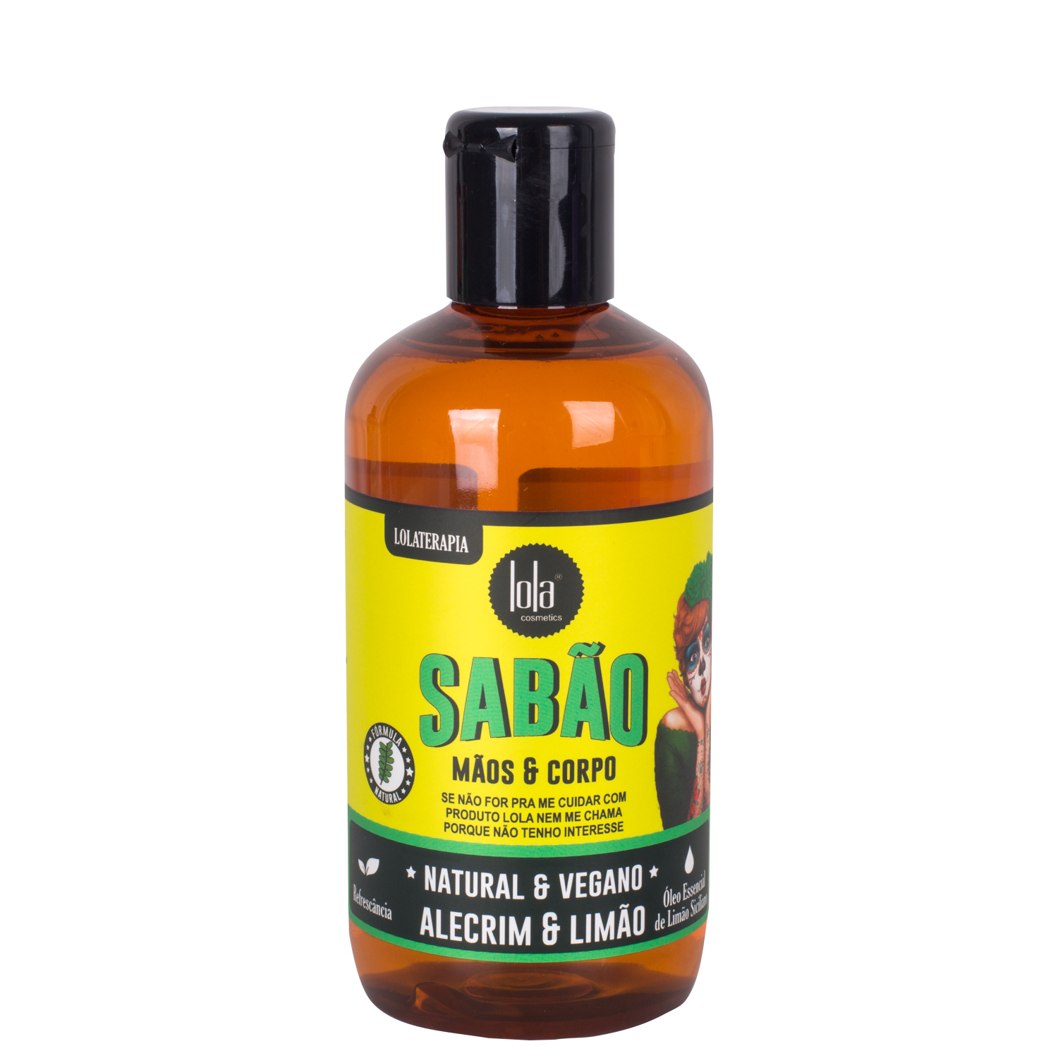 Lola Cosmetics Alecrim & Limão - Sabonete Líquido 250ml