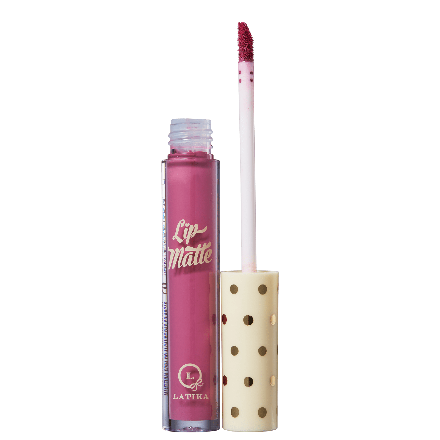Latika Lip Matte Rosa Nº 52 - Batom Líquido 4ml