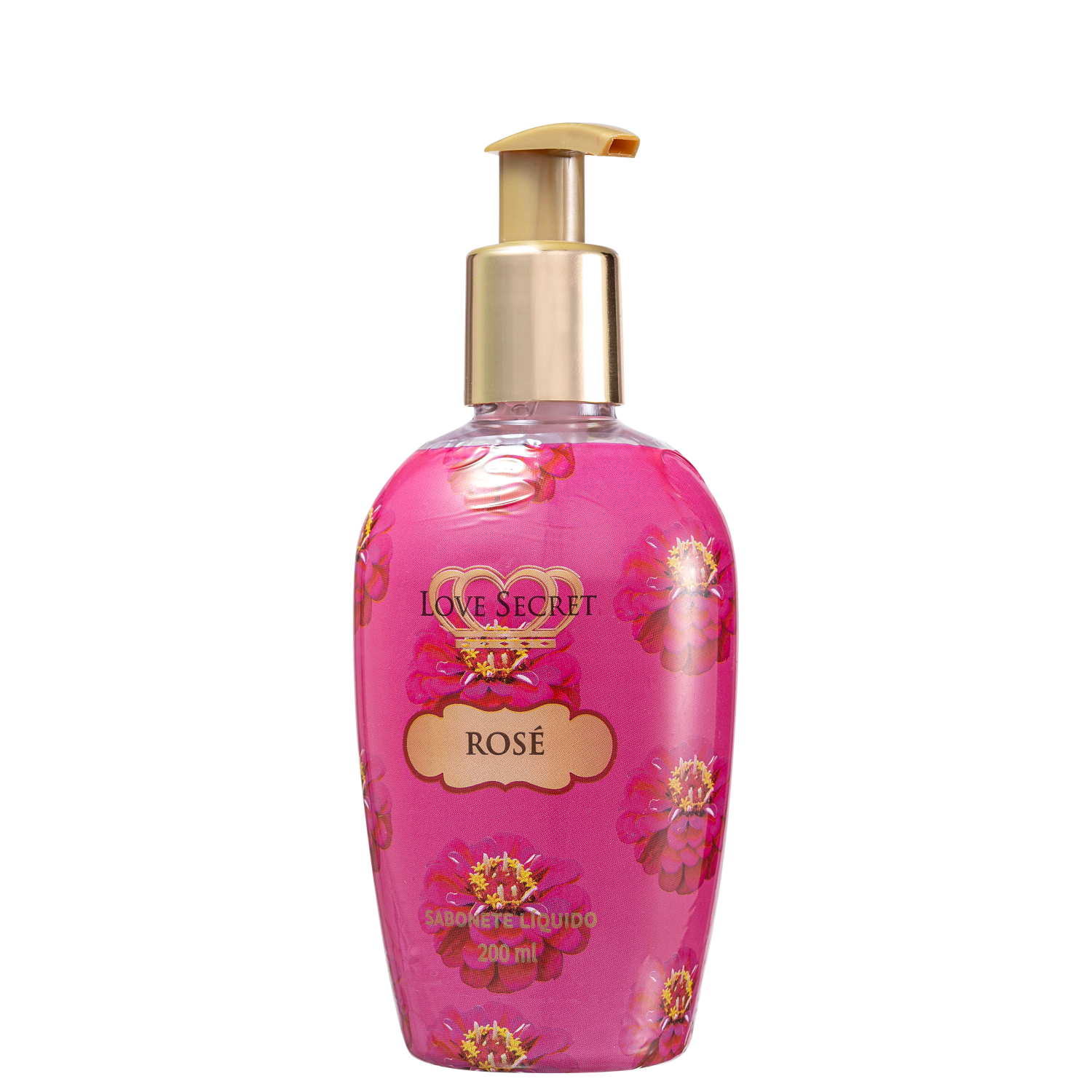 Love Secret Rose - Sabonete Líquido 200ml