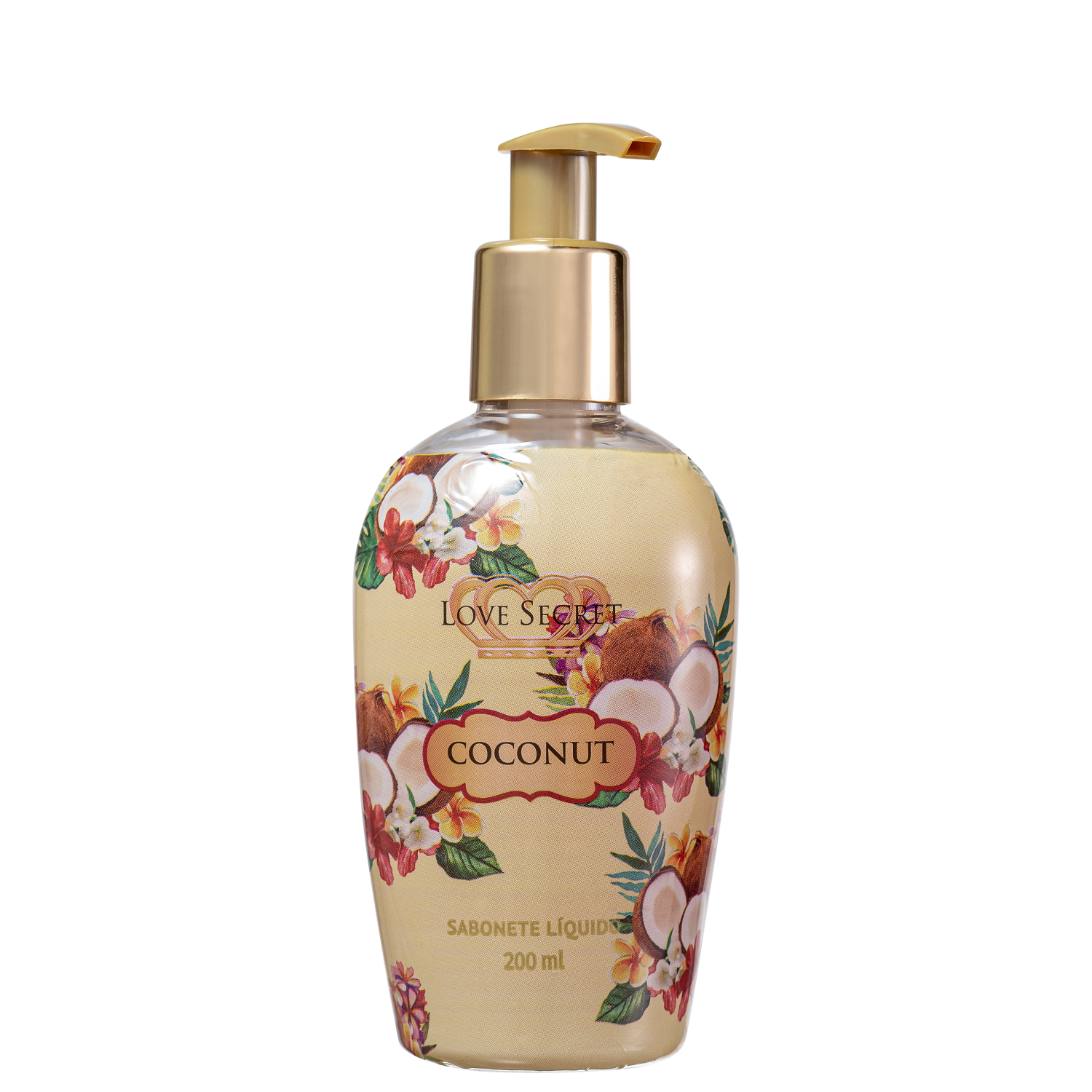 Love Secret Coconut - Sabonete Líquido 200ml