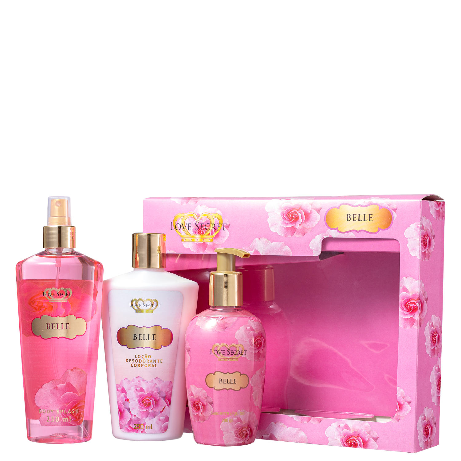Kit Love Secret Care Belle (3 Produtos)