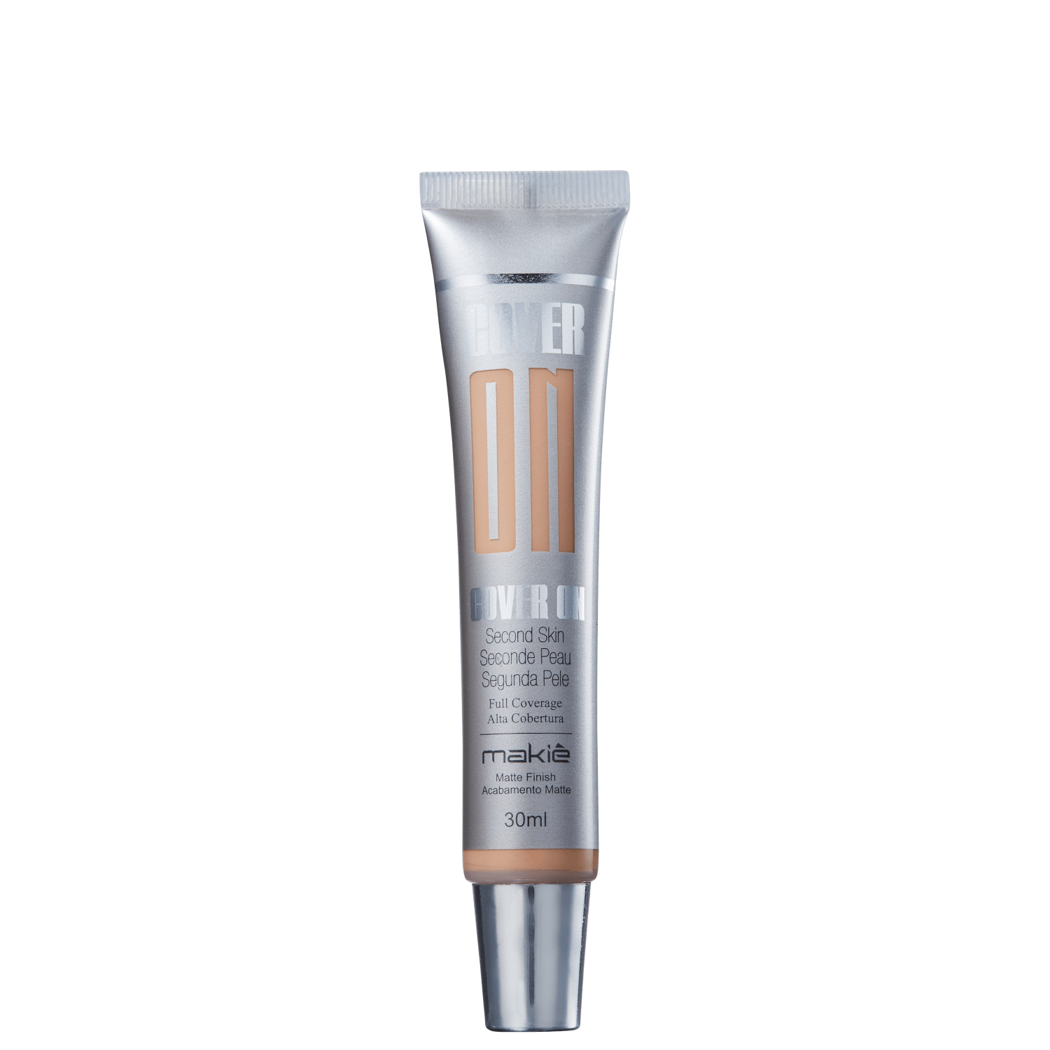 Makiê Cover On Second Skin Nude - Base Líquida 30ml