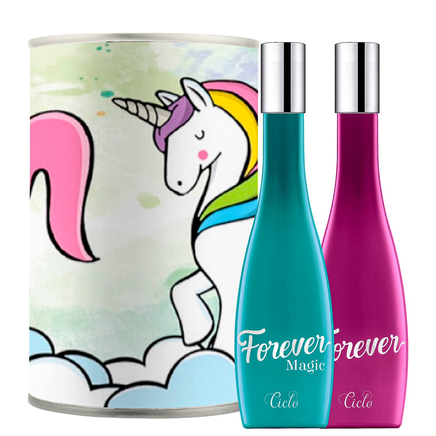 Conjunto Duo Forever + Forever Magic - Deo Colônia 2x50ml
