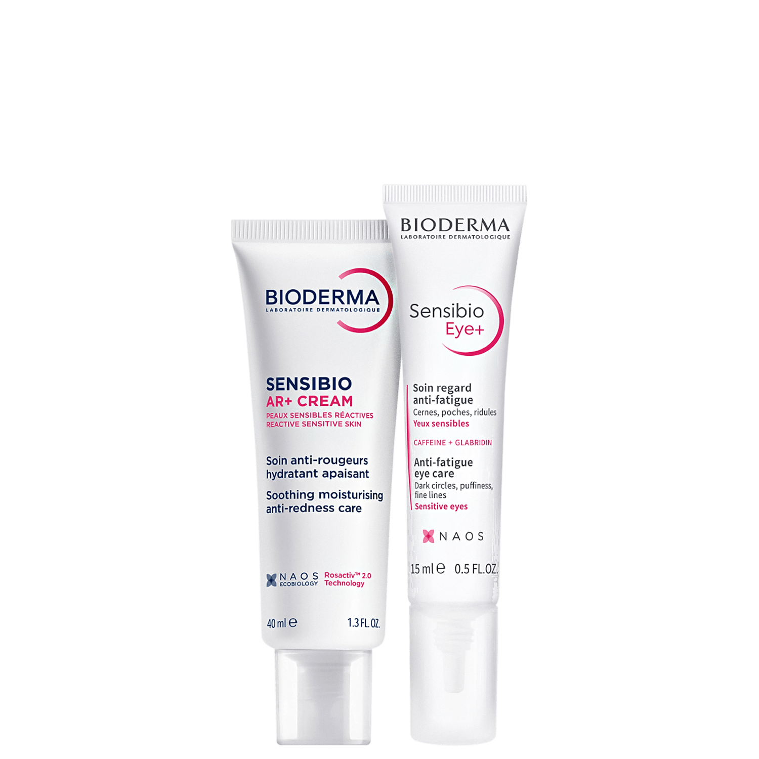 Kit Bioderma Sensibio Eye & Face (2 Produtos)