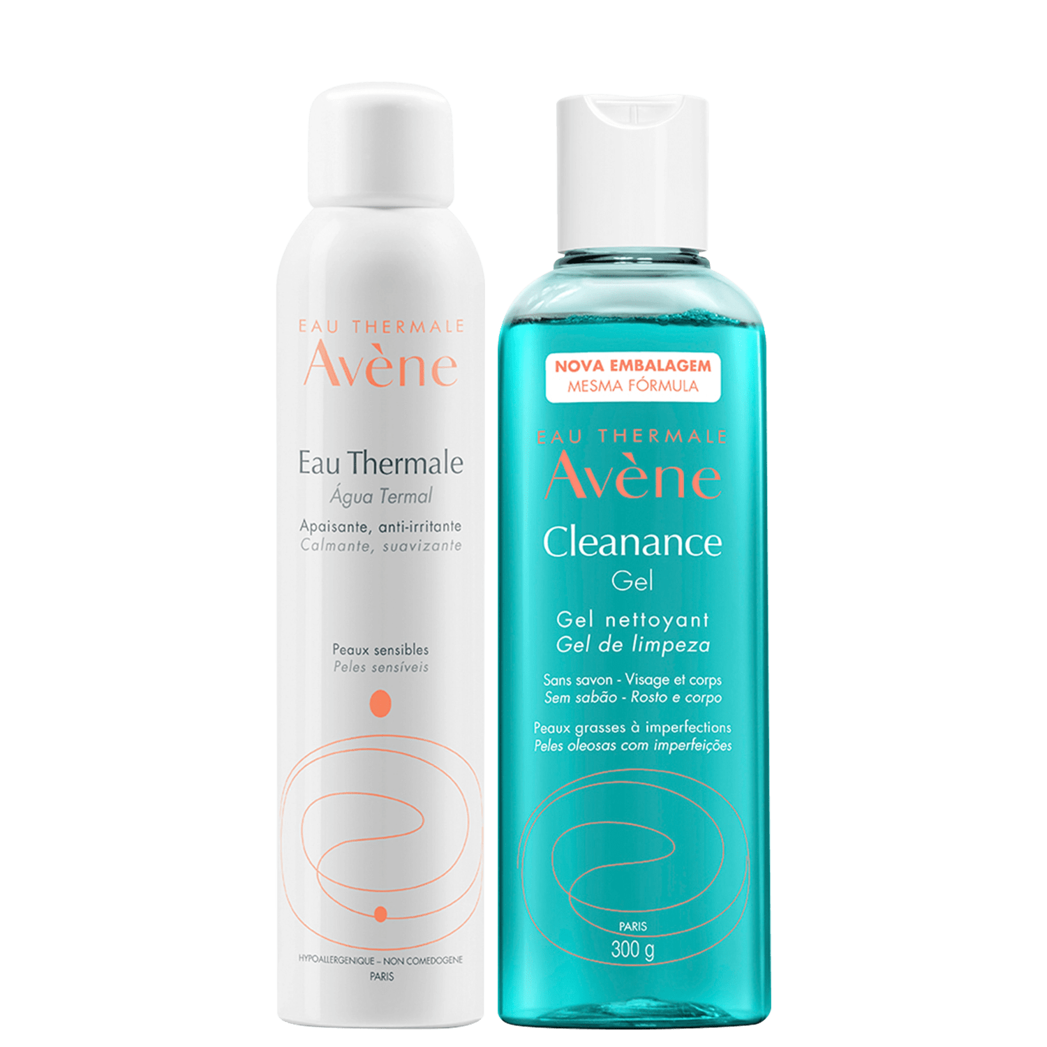 Kit Avène Cleanance Thermale (2 Produtos)
