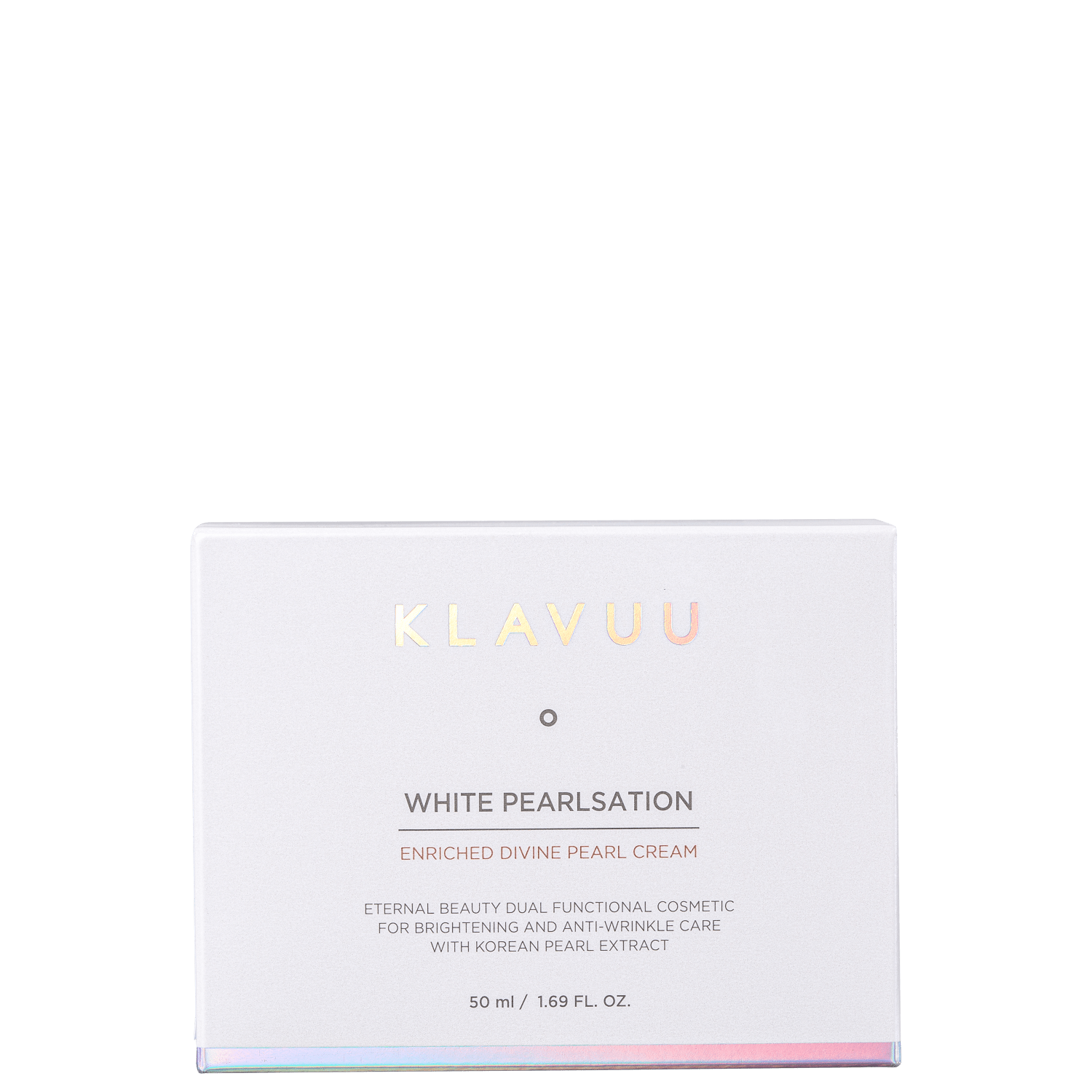 Klavuu White Pearlsation Enriched Divine Pearl - Creme Redutor de Linhas 50ml