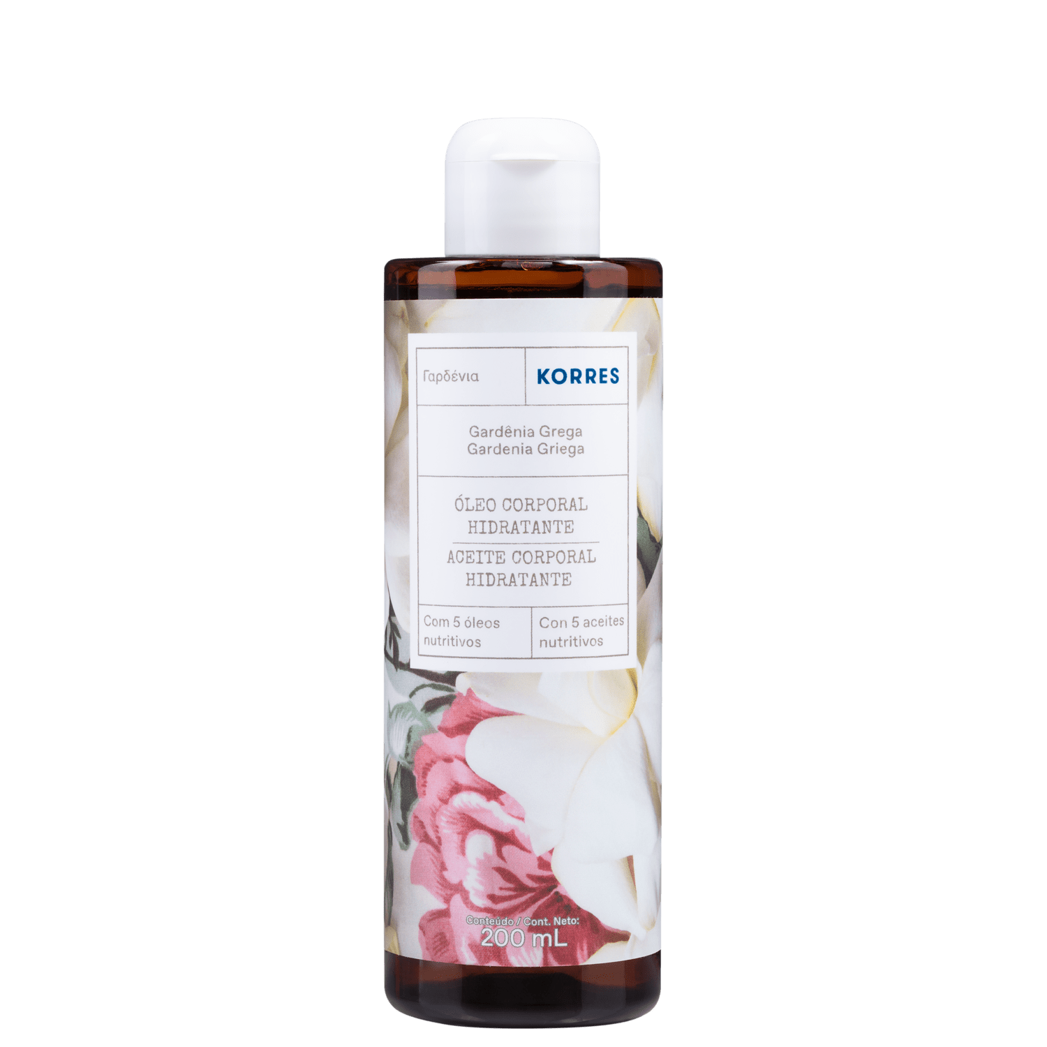 Korres Gardênia Grega - Óleo Corporal 200ml