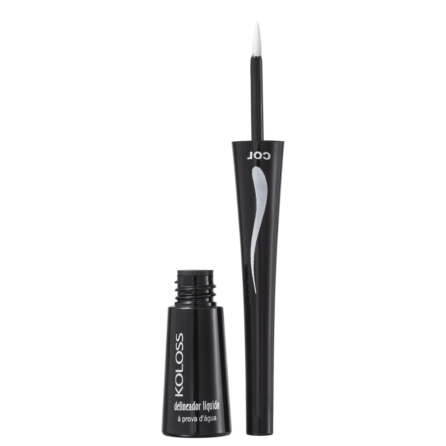Koloss Make Up Colorido Branco - Delineador Líquido