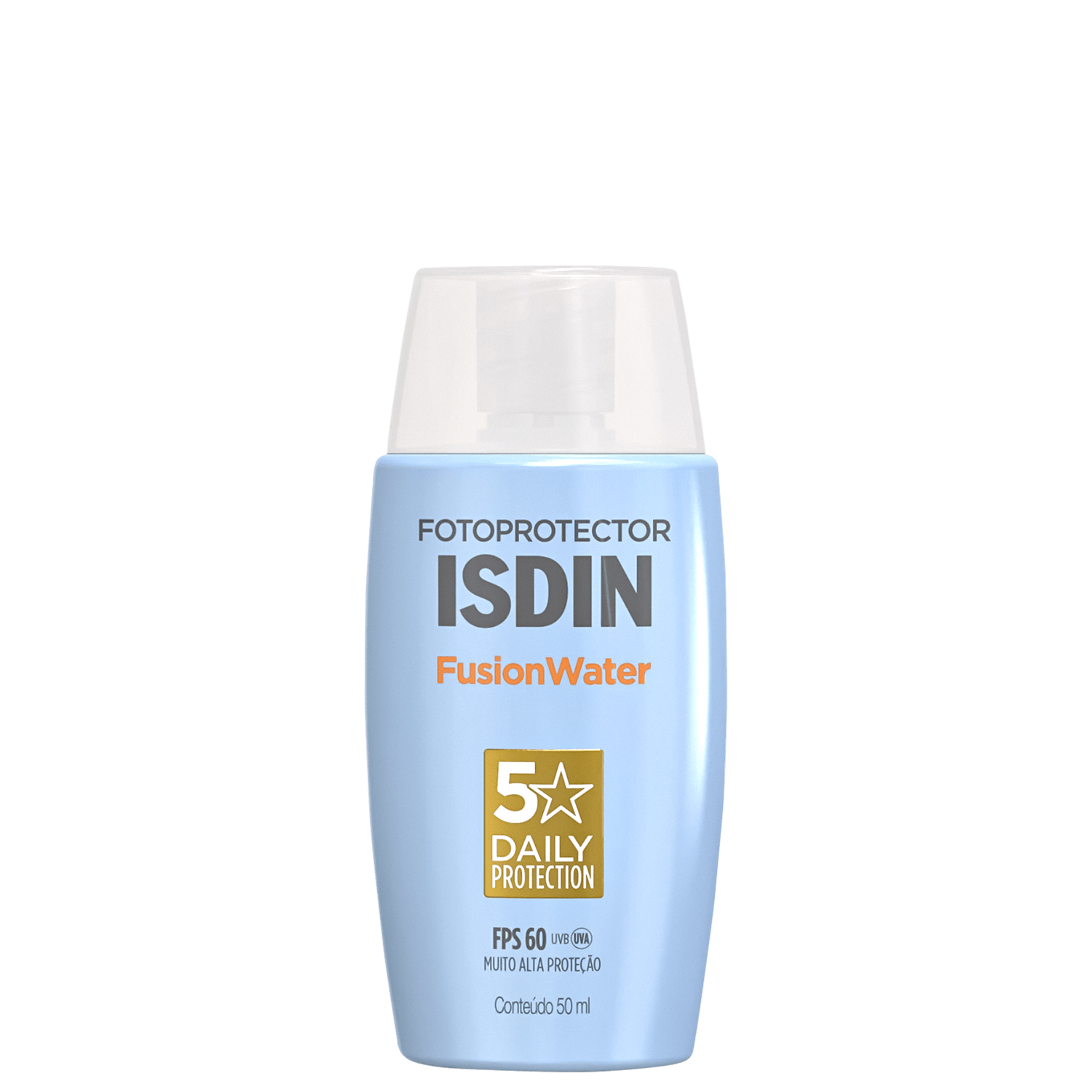 ISDIN Fotoprotector Fusion Water FPS 60 - Protetor Solar Facial 50ml