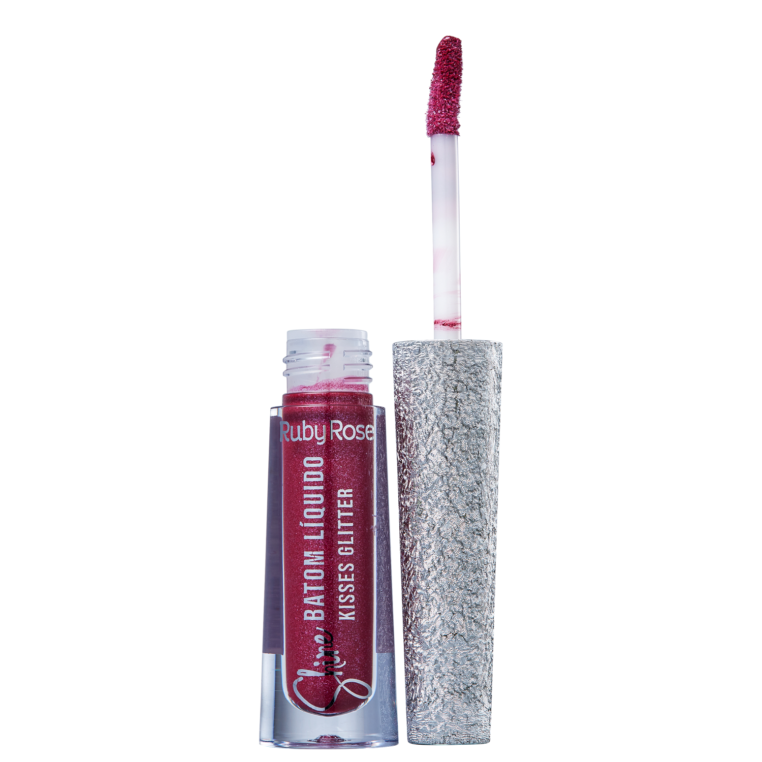 Ruby Rose Shine Kisses Glitter 363 - Batom Líquido 2,1ml