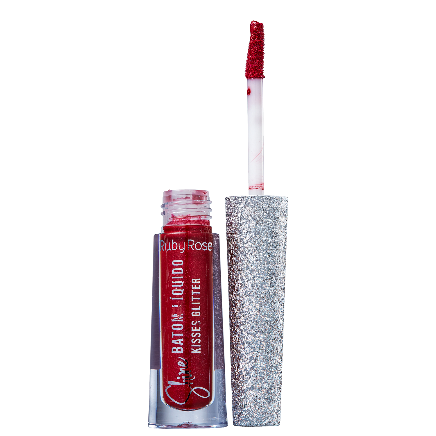 Ruby Rose Shine Kisses Glitter 364 - Batom Líquido 2,1ml