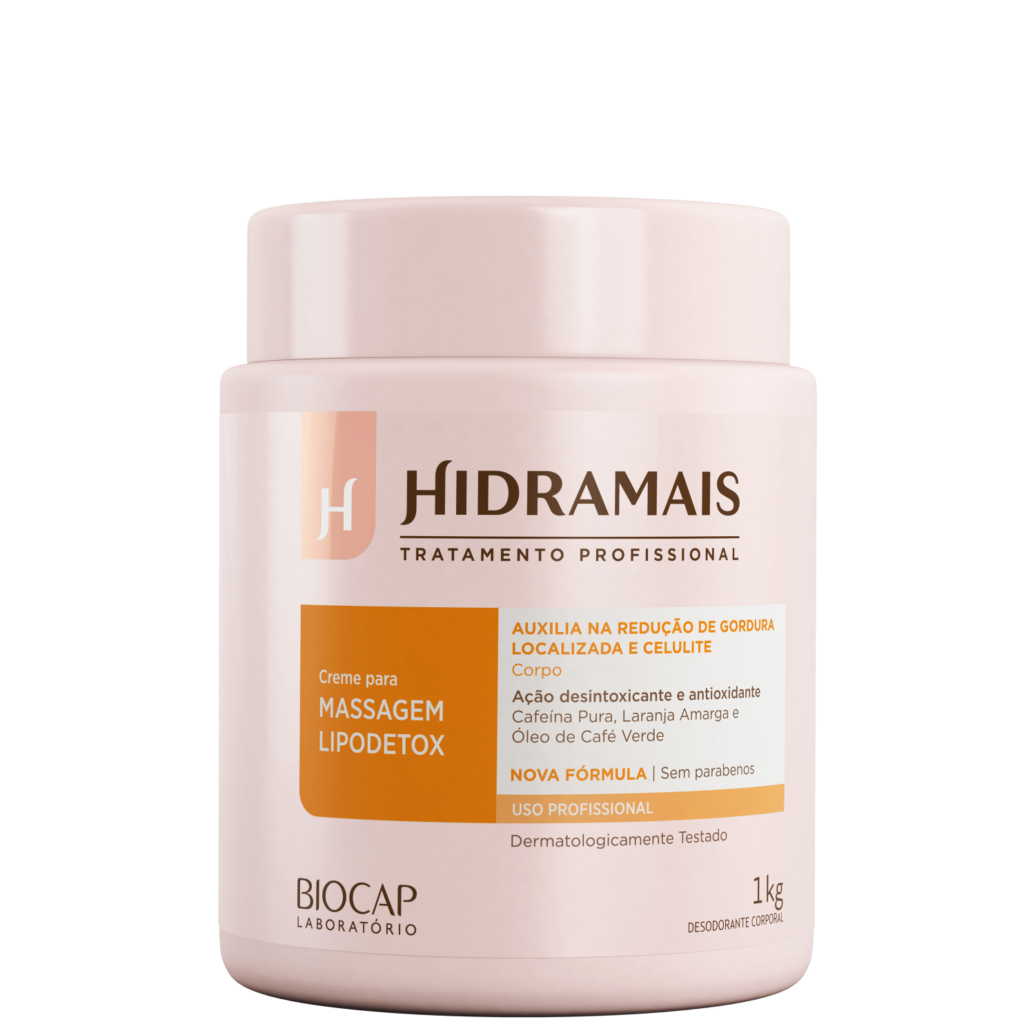 Hidramais LipoDetox - Creme de Massagem 1000g