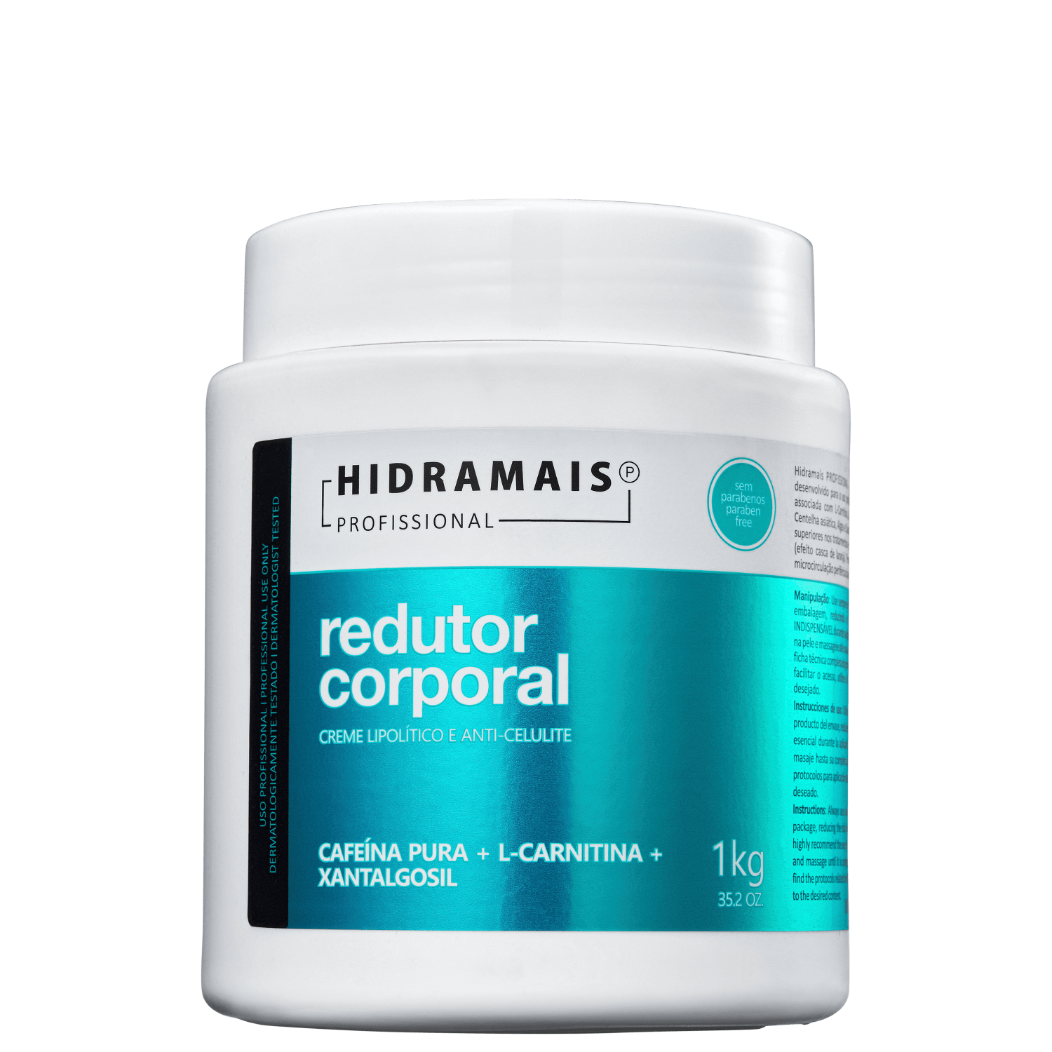 Hidramais Redutor Corporal - Creme de Massagem 1000g