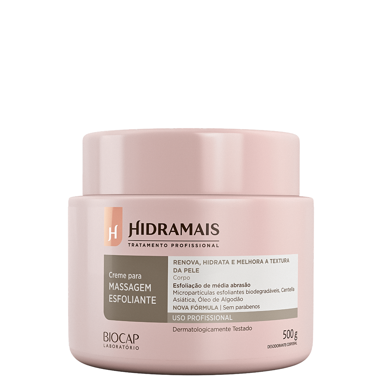 Hidramais Natural - Creme Esfoliante Corporal 500g