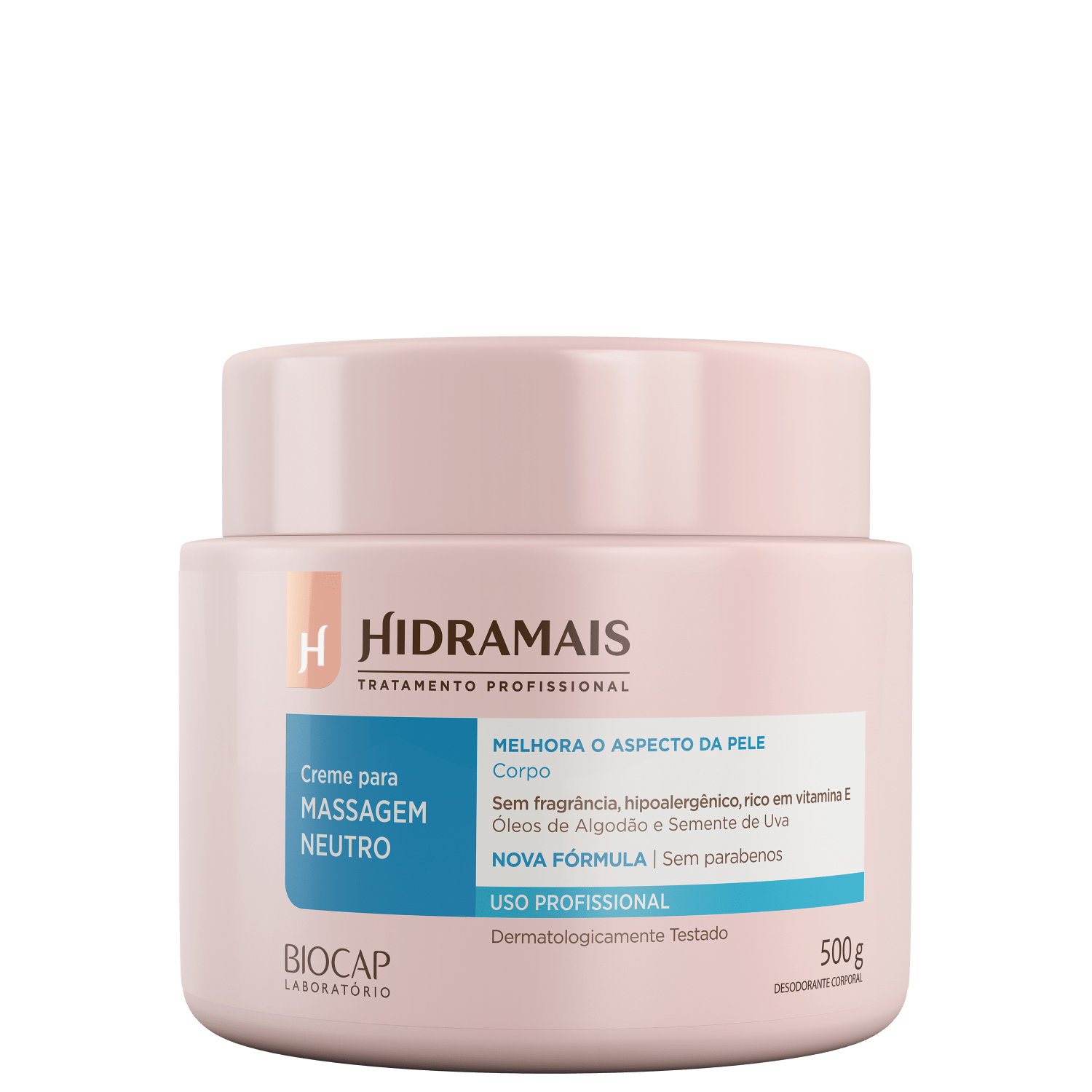 Hidramais Neutro - Creme de Massagem 500g