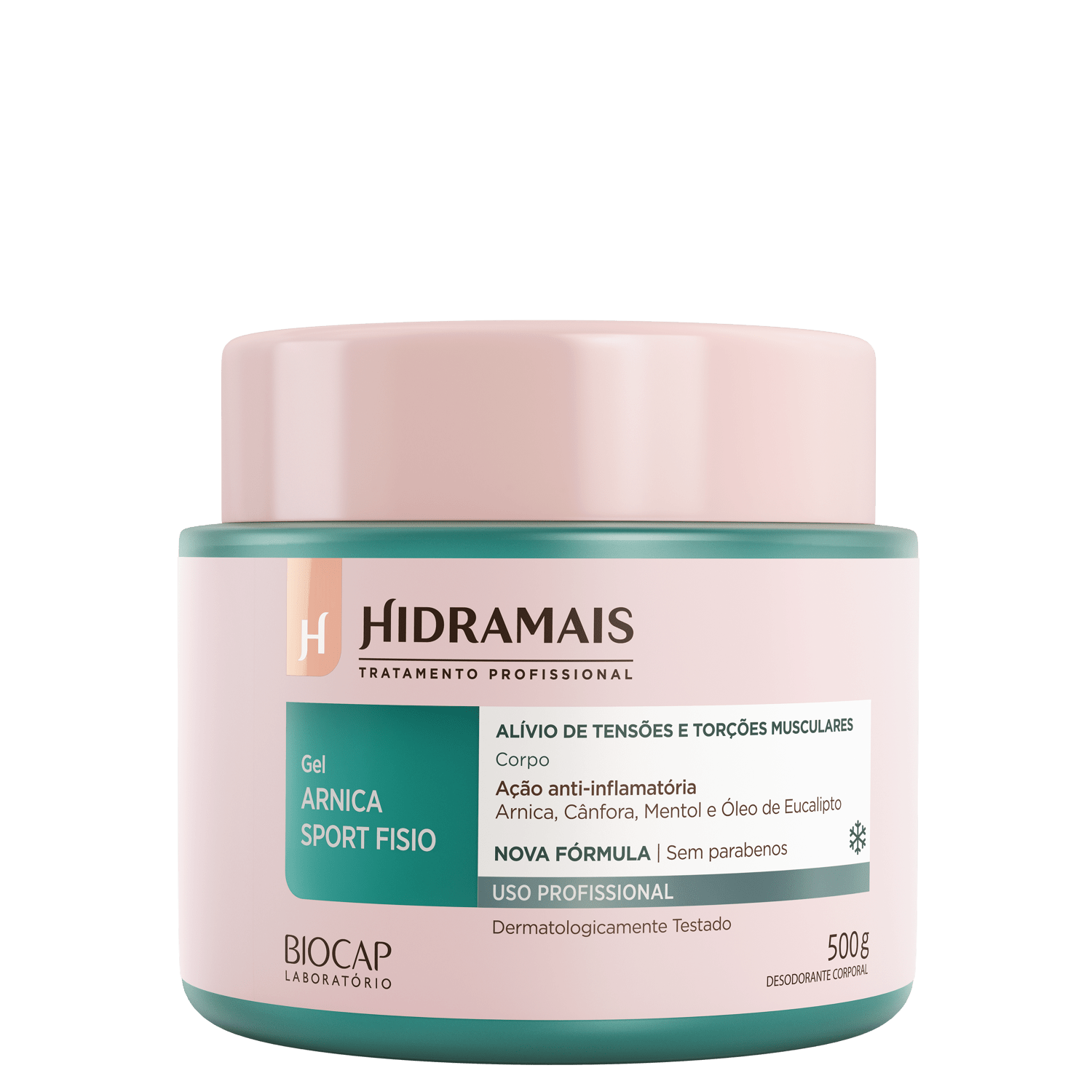 Hidramais Arnica Sport Fisio Crio Gel - Gel de Massagem 500g