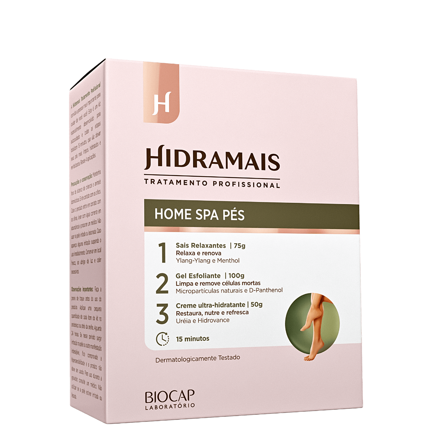 Kit Hidramais Home Spa Pés (3 Produtos)