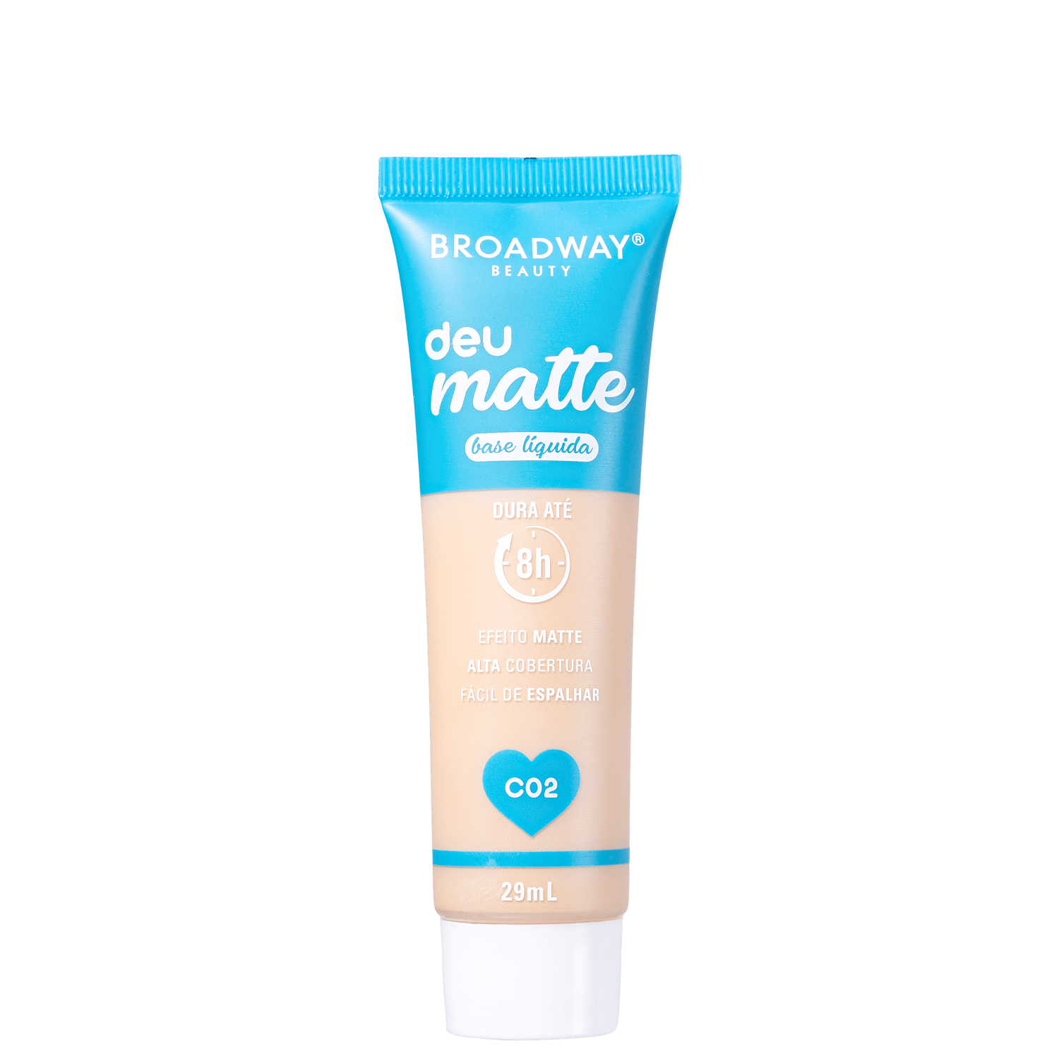 Kiss New York Broadway Beauty Deu Matte C02 - Base Líquida 29ml