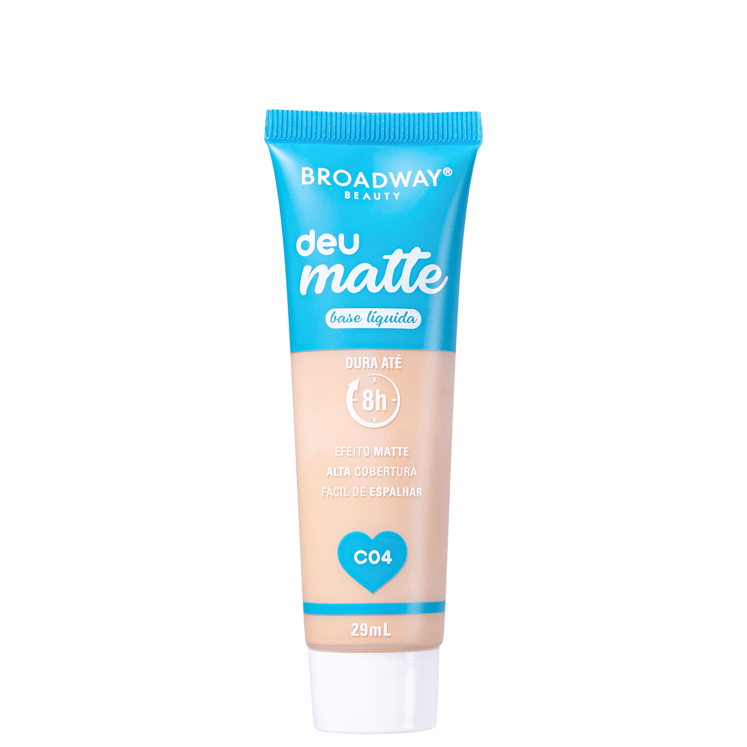 Kiss New York Broadway Beauty Deu Matte C04 Base Líquida 29ml