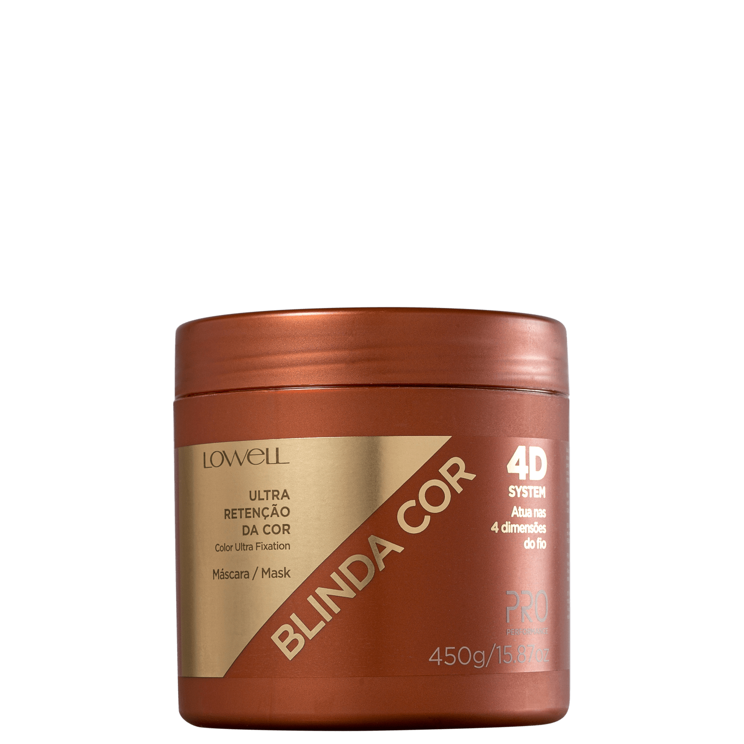 Lowell Blinda Cor Pro Performance - Máscara Capilar 450g