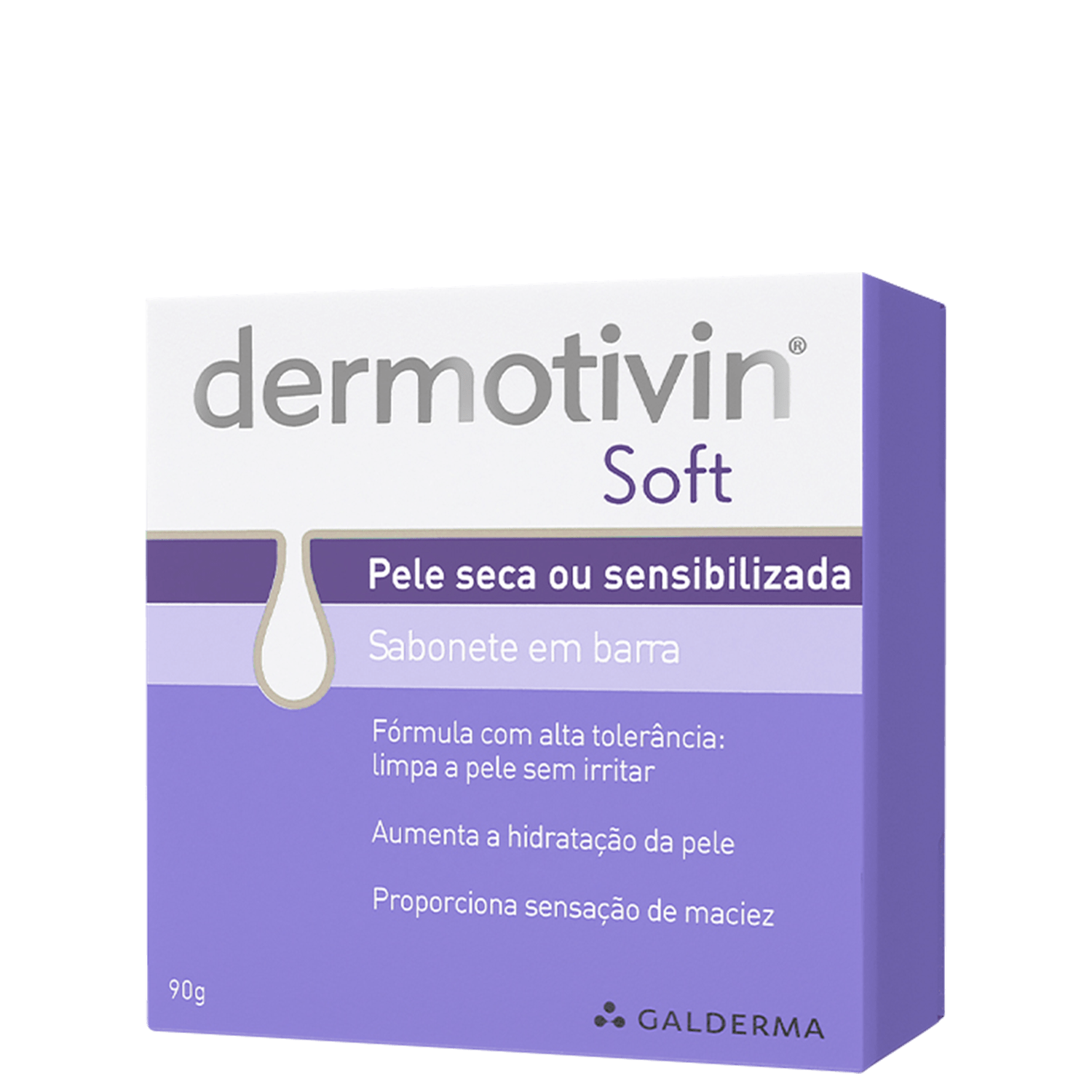 Dermotivin Soft - Sabonete em Barra Facial 90g