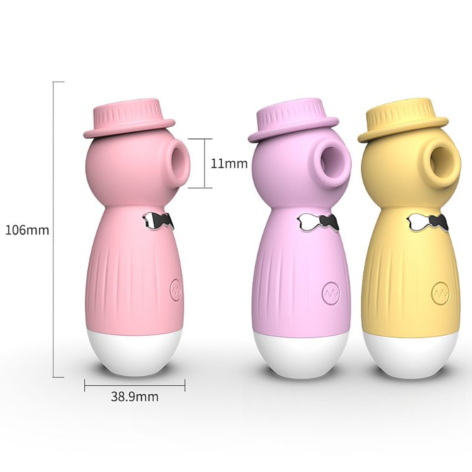 Sugador de Clitóris Billy Roxo 12 Modos de Pulsação em Silicone 9,9cm x 5,2cm Recarregável