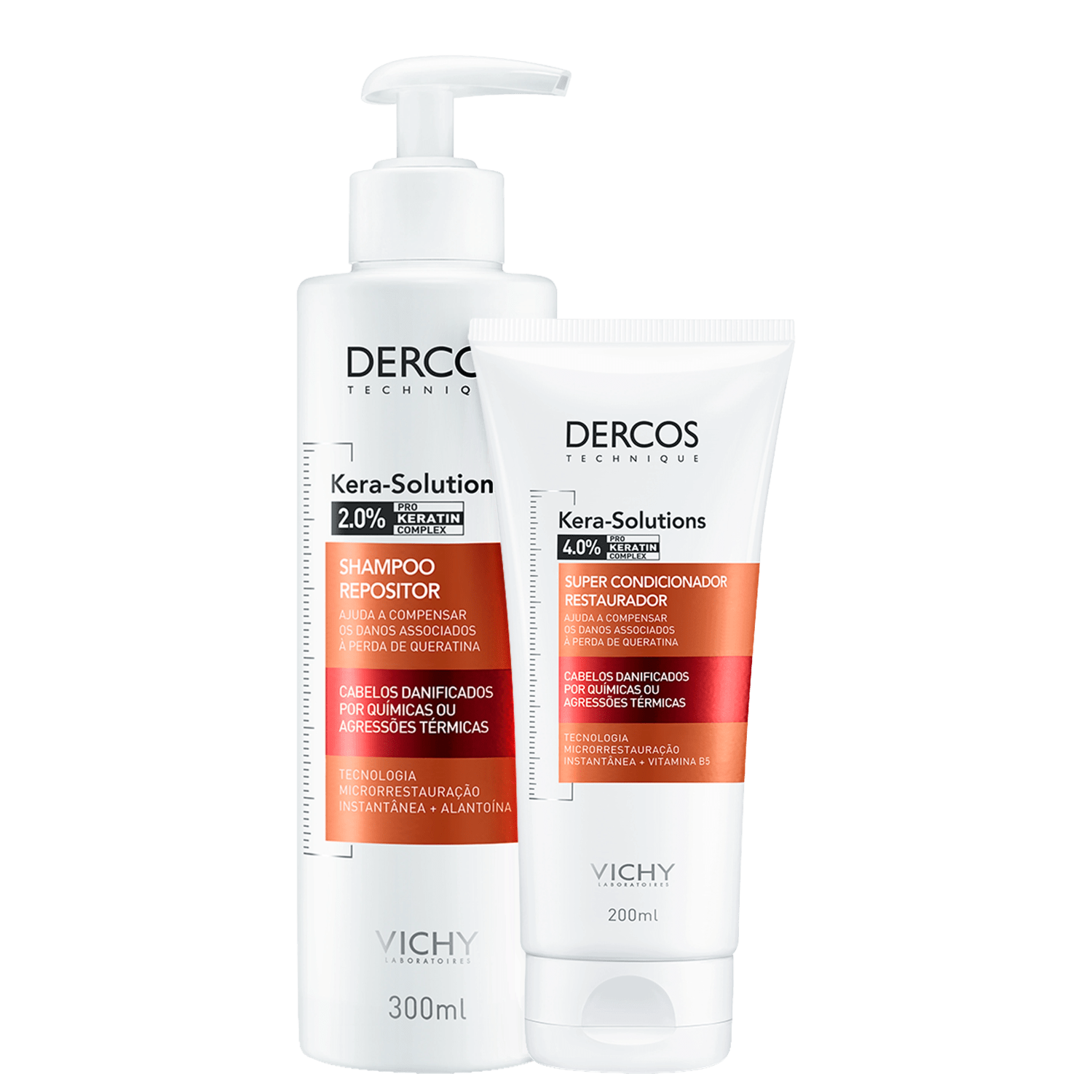 Kit Vichy Dercos Kera-Solutions Duo (2 Produtos)