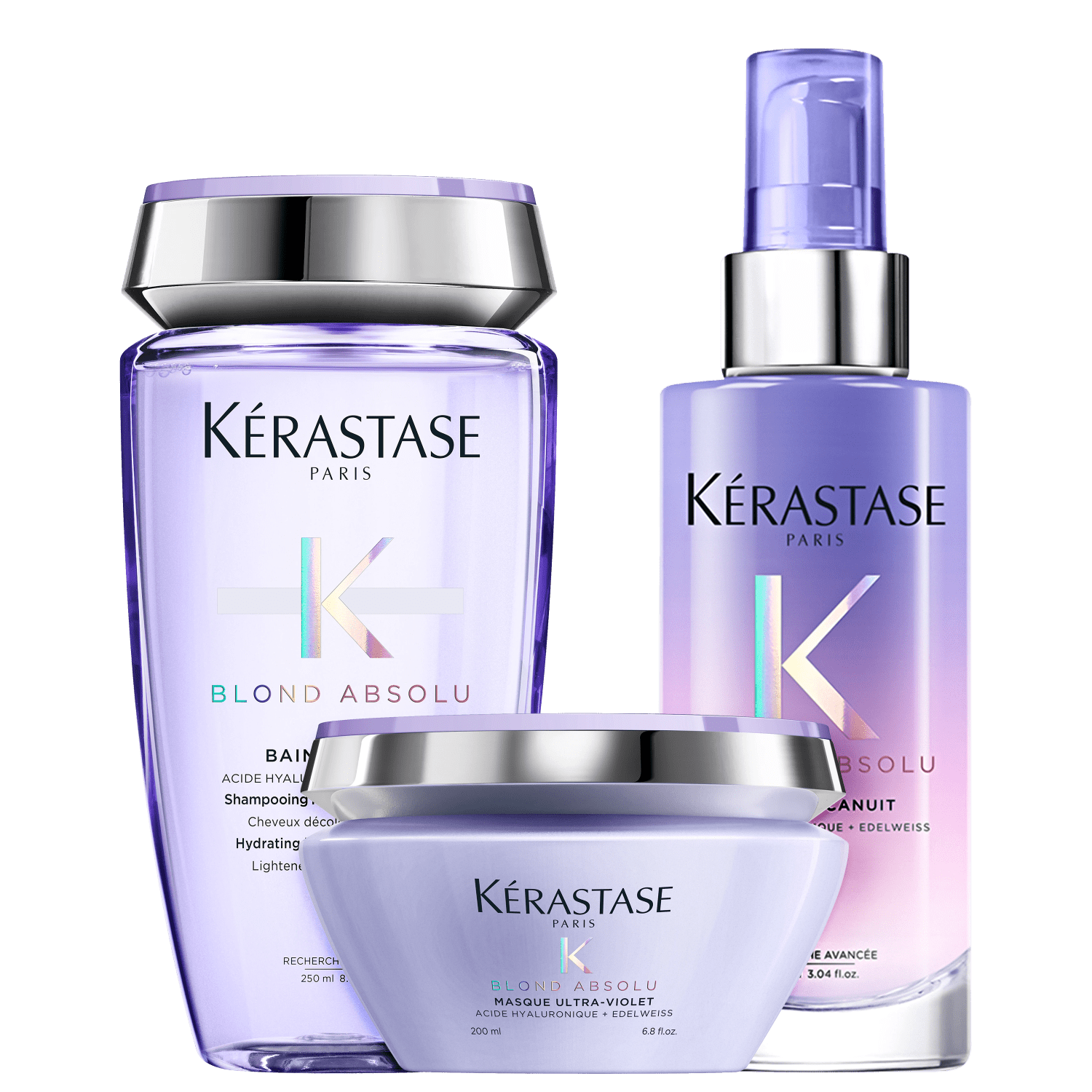 Kit Kérastase Highlighted Blonde (3 Produtos)