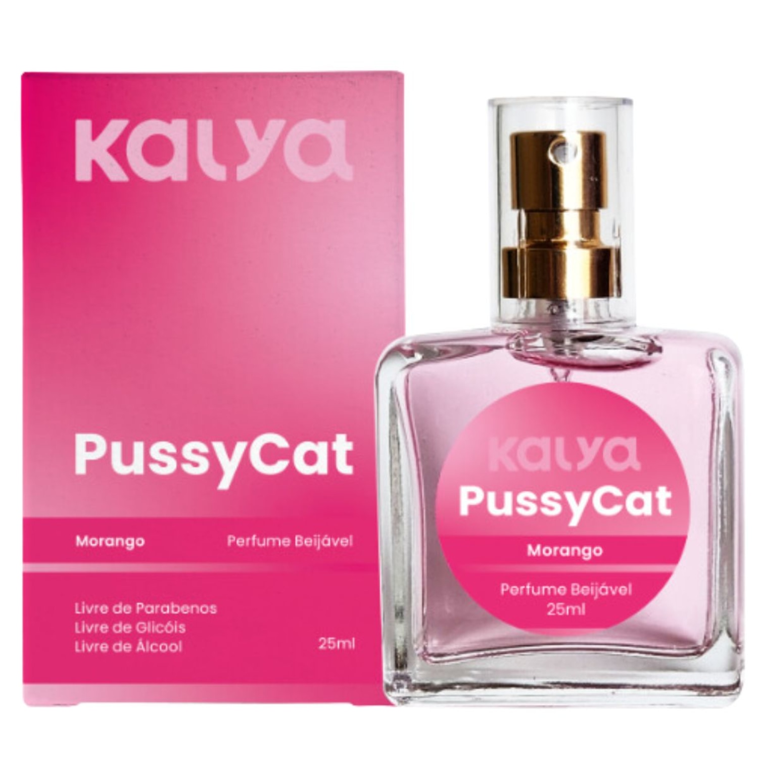 Bruma Corporal Ilumina Dourad Perfume Íntimo Pussycat Morang