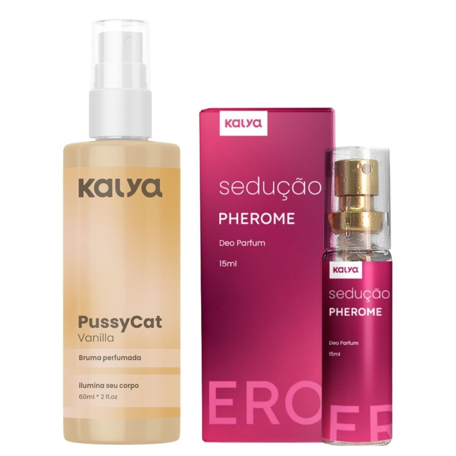 Bruma Corporal Iluminadora Dourad Perfume Sedução Feromonios