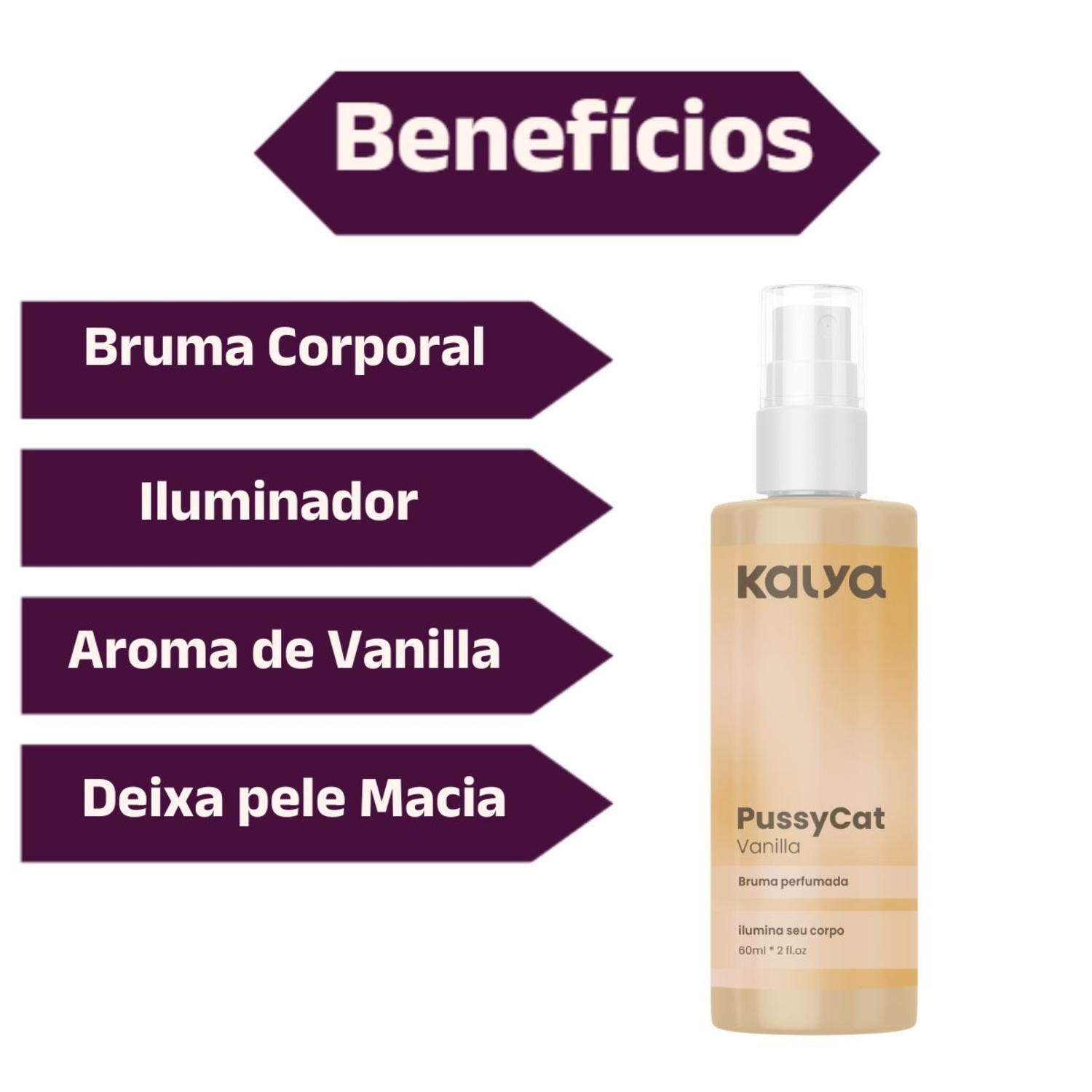 Bruma Corporal Iluminadora Dourado Perfume LadyF Feromonios