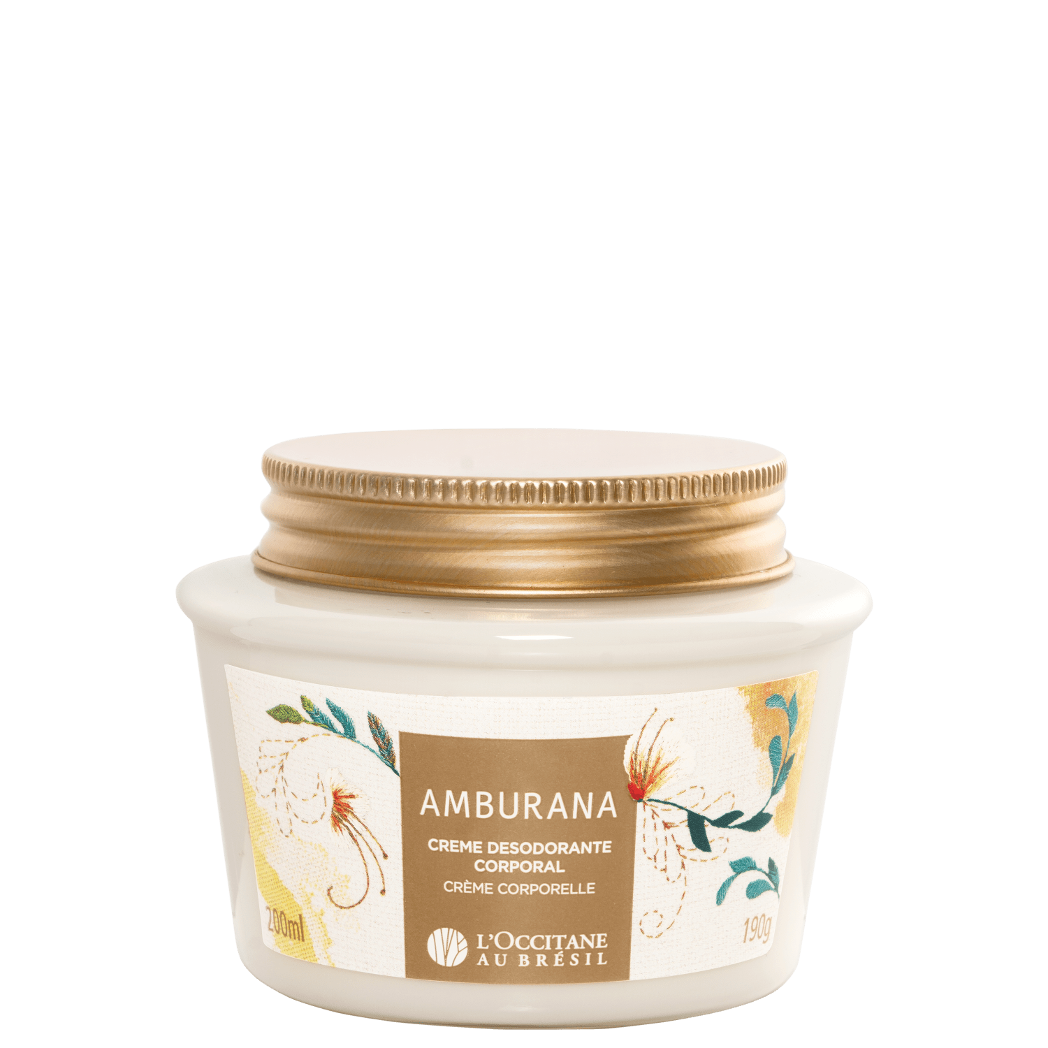 L'Occitane au Brésil Amburana - Creme Hidratante Corporal 200ml