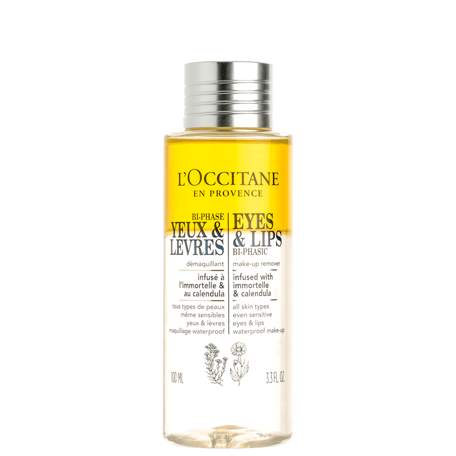 L'Occitane en Provence Immortelle e Calêndula - Demaquilante Bifásico 100ml