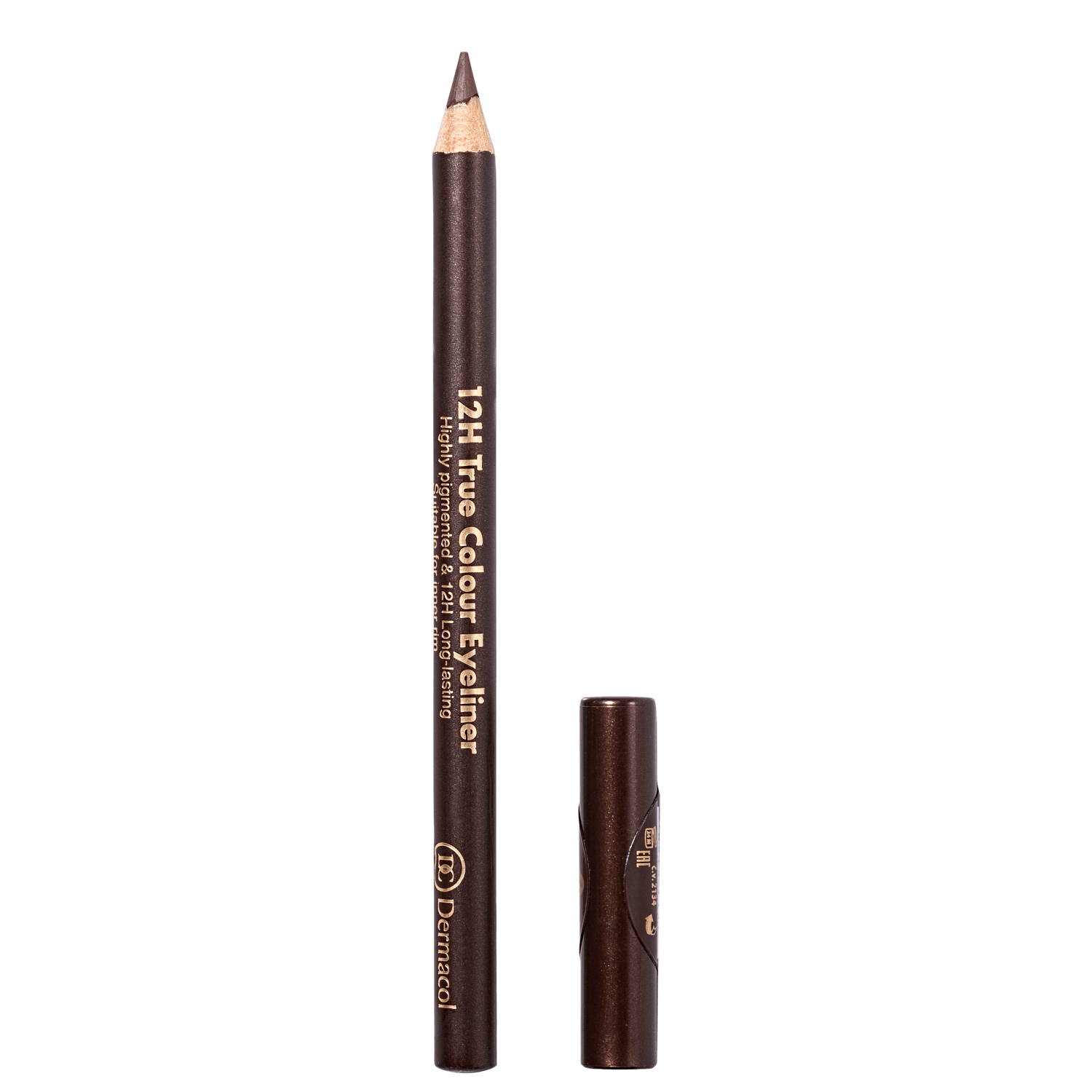 Dermacol 12H True Colour Eyeliner n° 6 Dark Brown - Lápis de Olho 2g