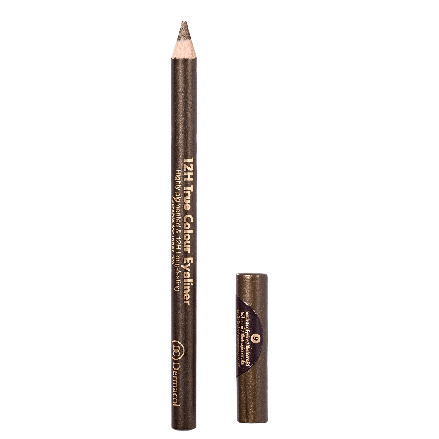 Dermacol 12H True Colour Eyeliner n° 9 Army Green - Lápis de Olho 2g