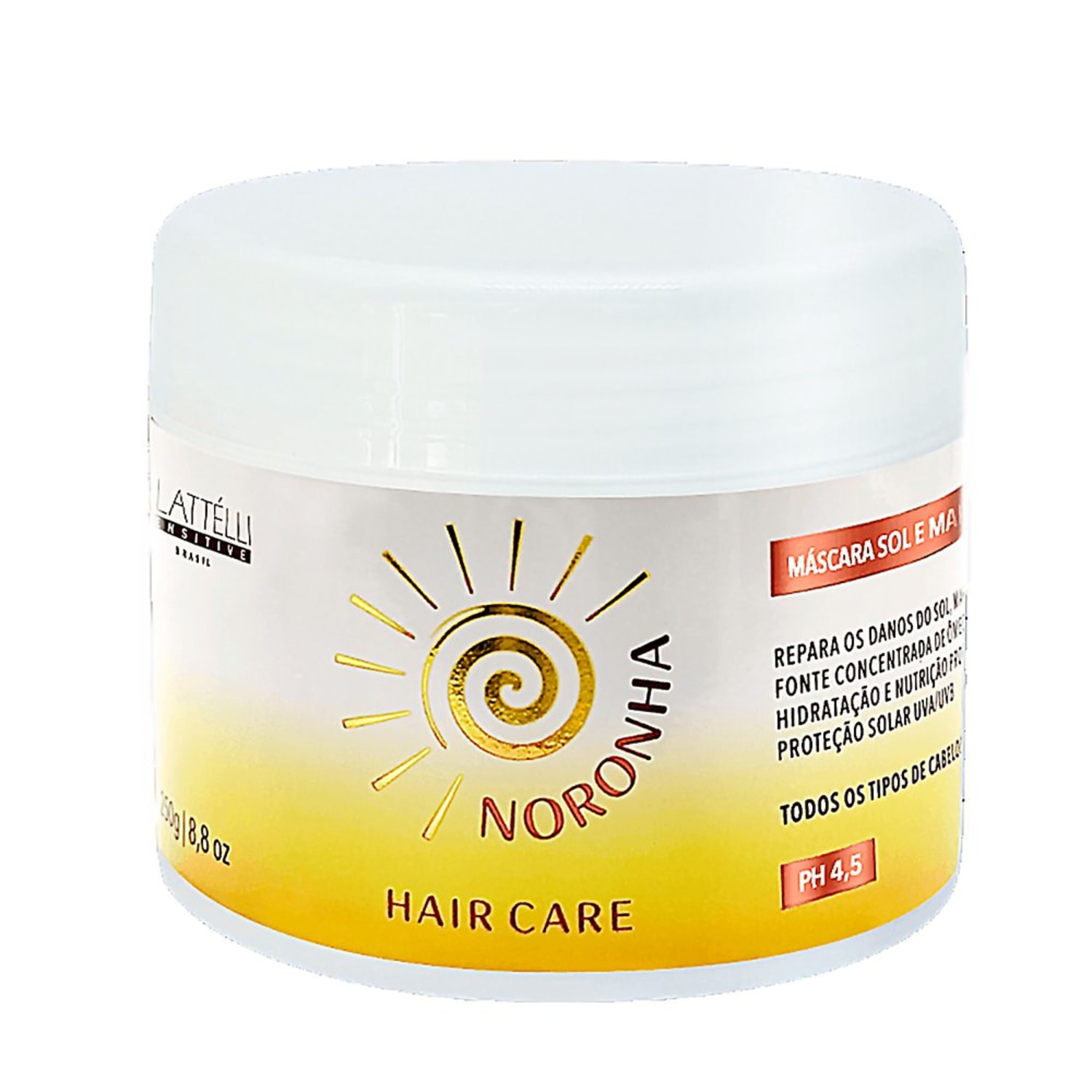 Máscara P`lattélli Noronha Sol e Mar 250ml