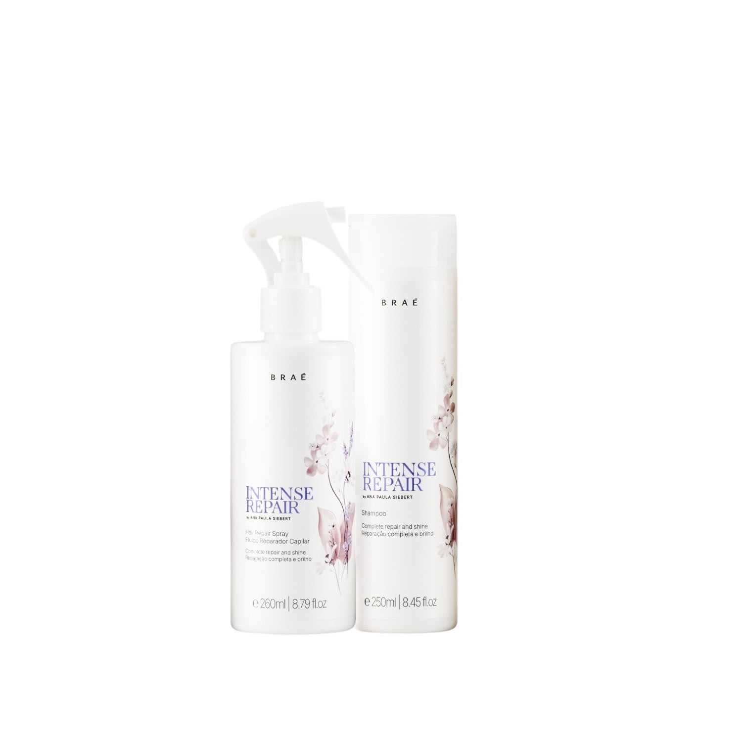 Kit Braé Intense Repair by Ana Paula Siebert Duo Basic (2 Produtos)