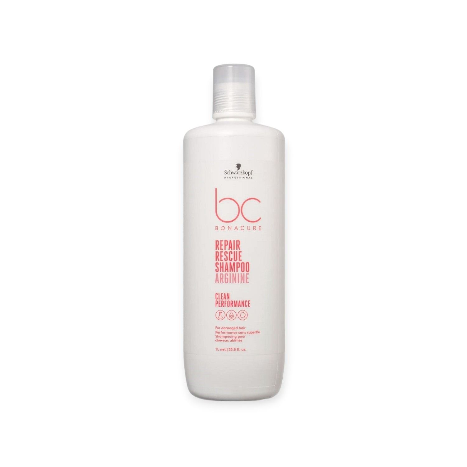 Kit Schwarzkopf Bc Repair Rescue - Shampoo 1L + Máscara 500ml + Sealed Ends 100ml