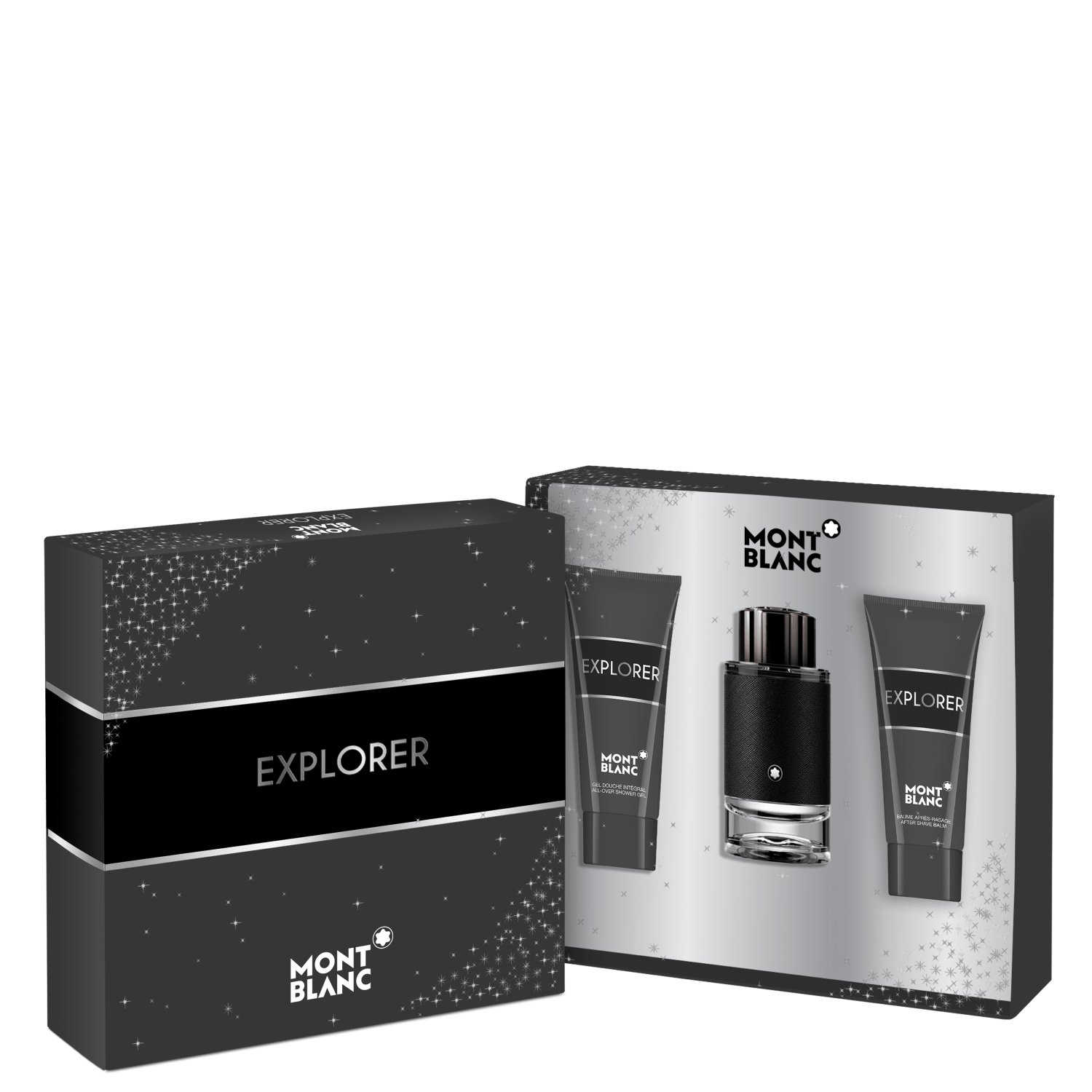 Conjunto Explorer Montblanc Masculino - Eau de Parfum 100ml + Gel de Banho 100ml + Pós-Barba 100ml