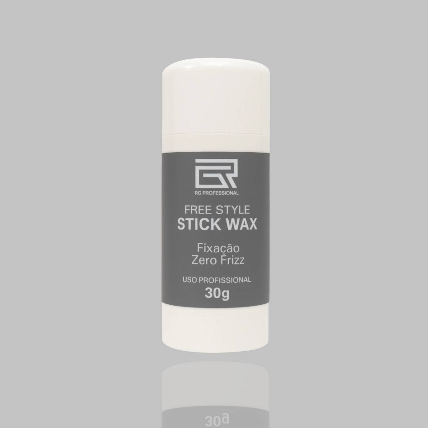 POMADA EM BASTÃO STICK WAX 30GR (EMBALAGEM BRANCA) - RG RAFAEL GASPARIM