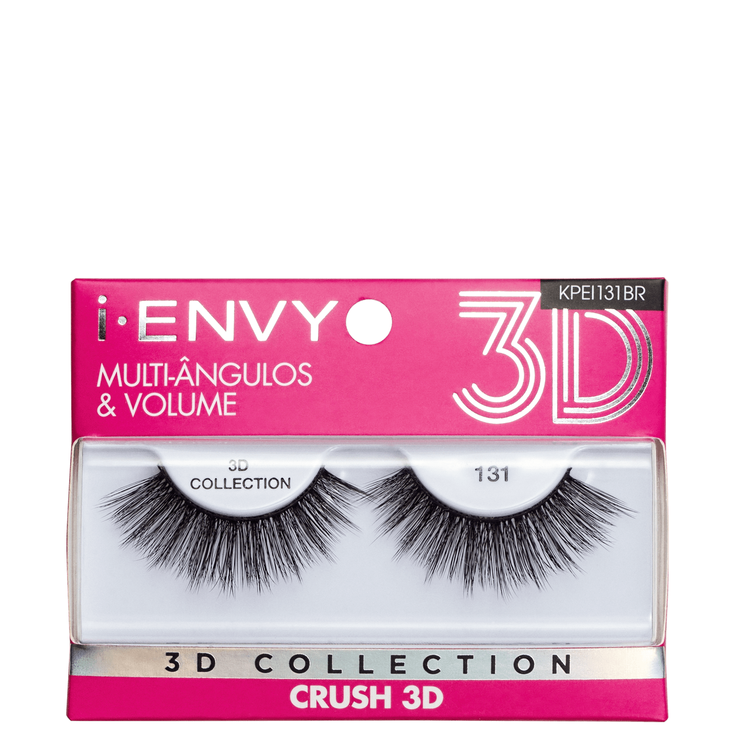 Kiss New York i-Envy Crush 3D Collection 131 - Cílios Postiços