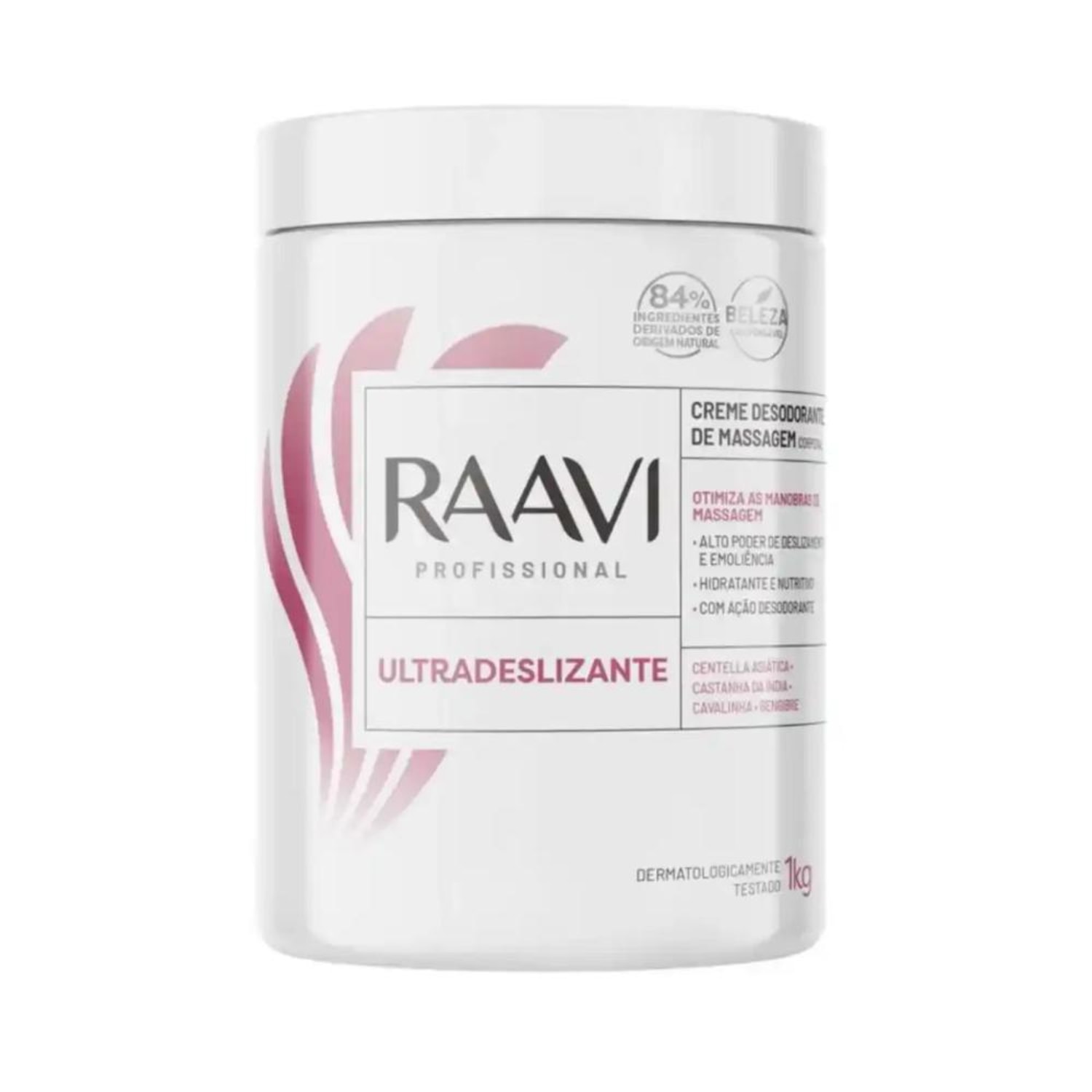Creme Massagem Raavi Ultradeslizante Desodorante 1 kg