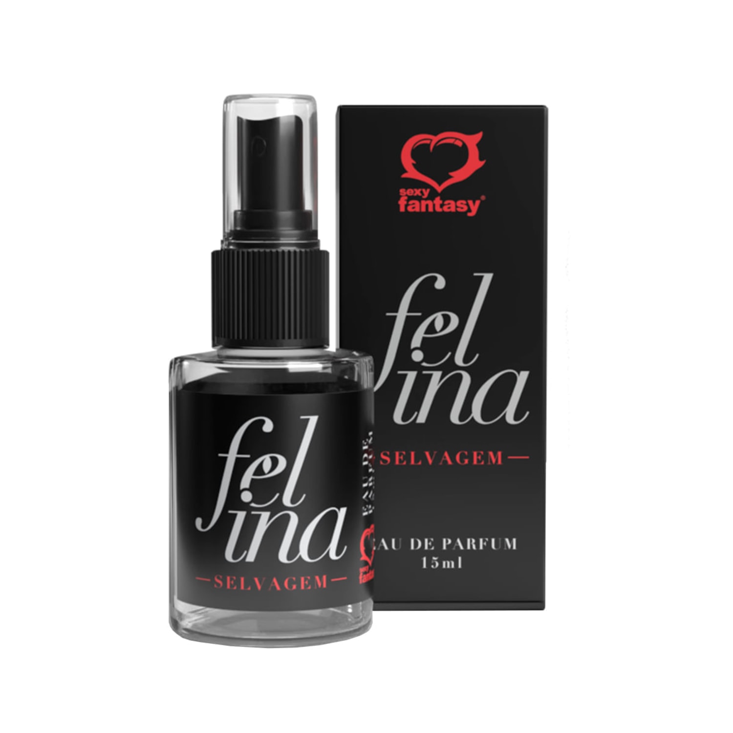 Perfume Felina Selvagem Sexy Fantasy 15ml