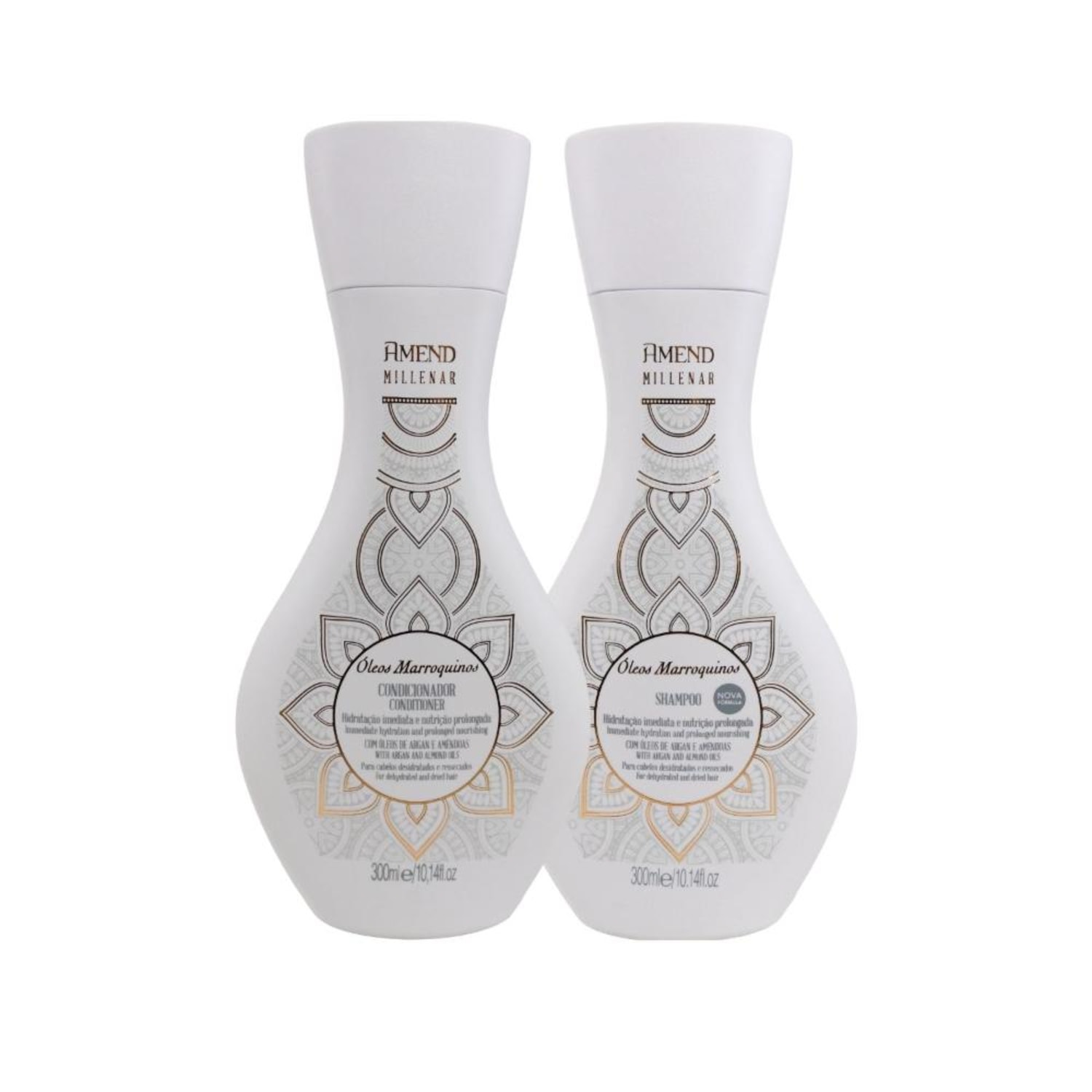 Kit Amend Óleo Marroquino Shampoo e Condicionador 300 ml